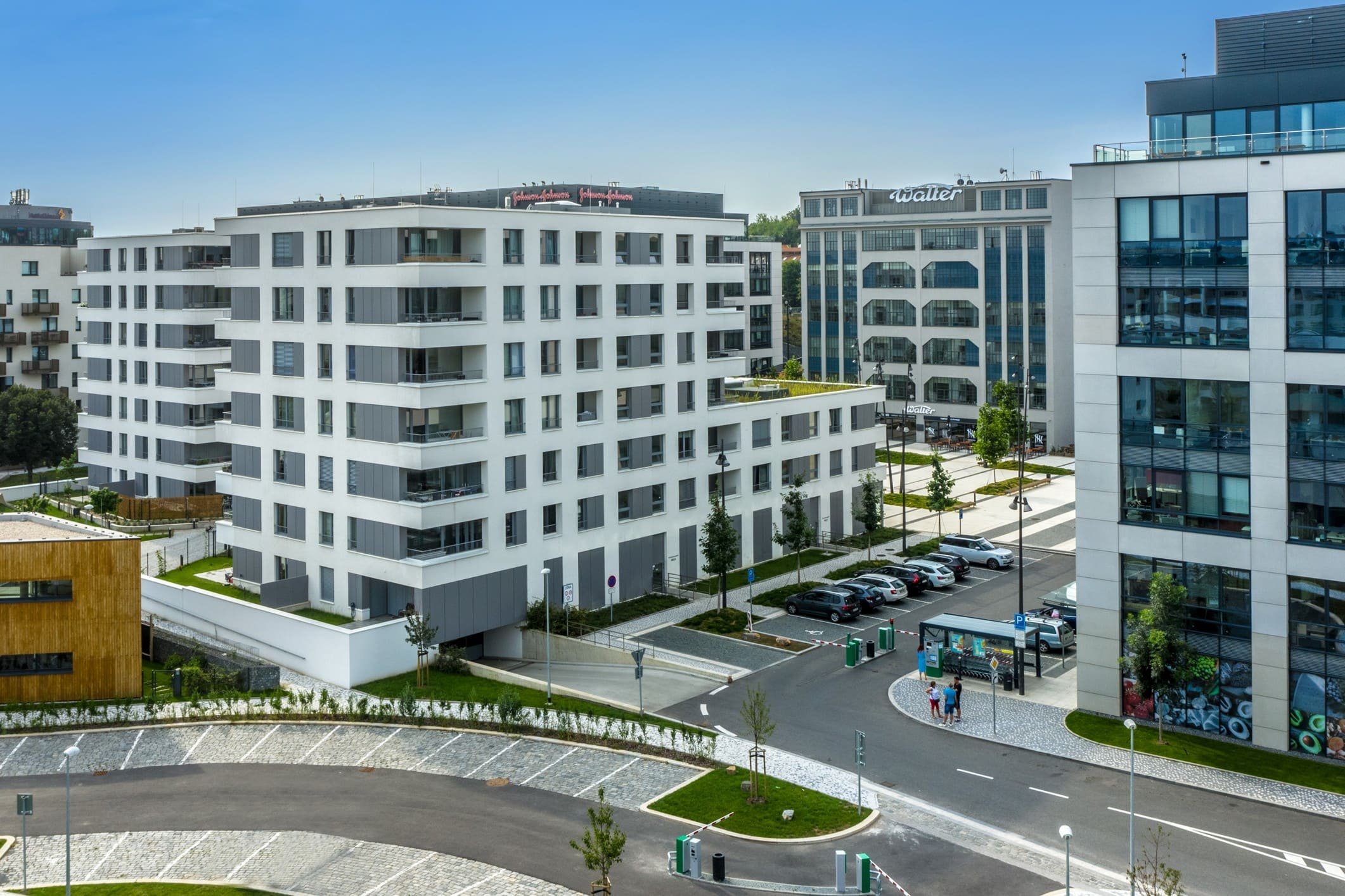 Luxusní, přitom decentní a vkusný - byt v Rezidenci Waltrovka