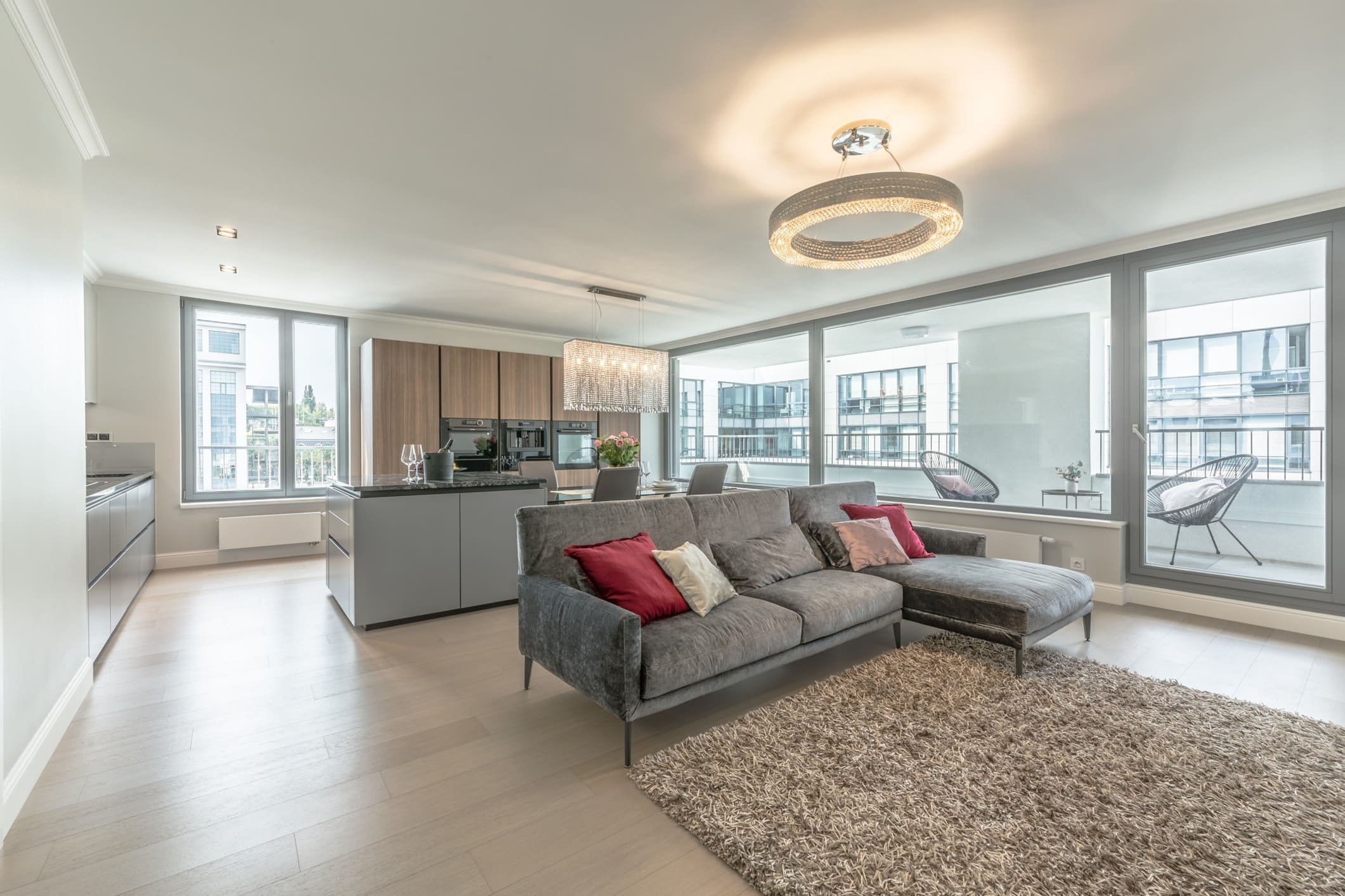 Luxusní, přitom decentní a vkusný - byt v Rezidenci Waltrovka