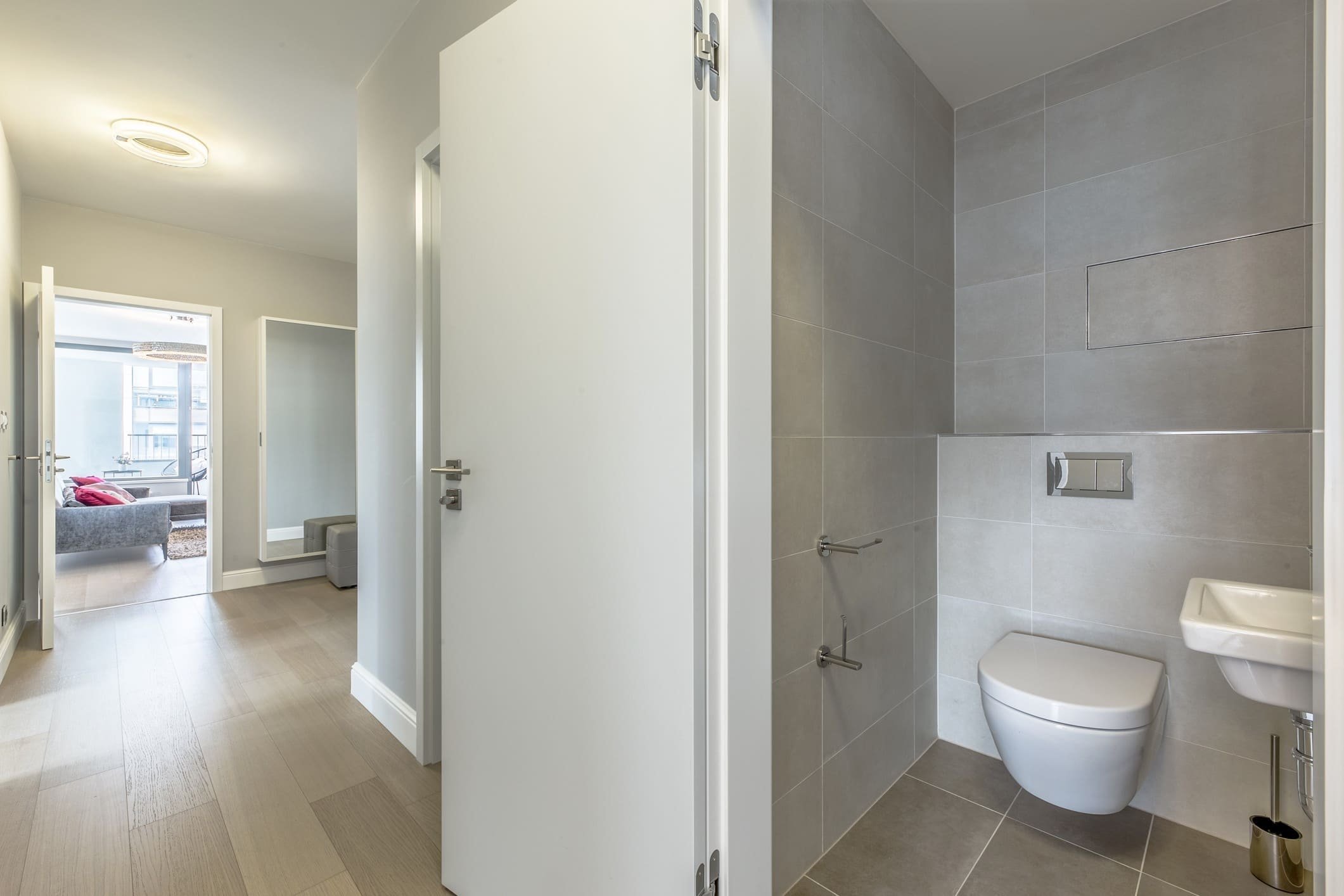 Luxusní, přitom decentní a vkusný - byt v Rezidenci Waltrovka