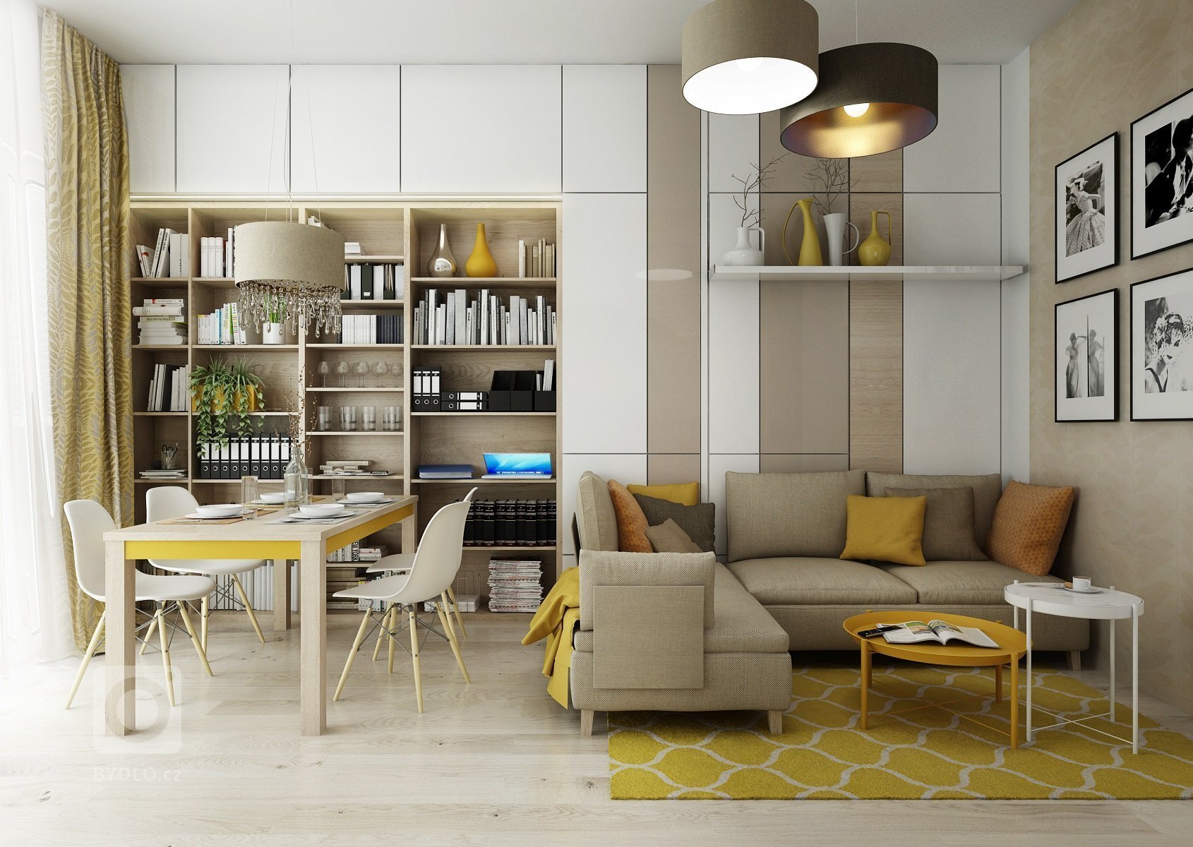 Ne vždy musí být v&nbsp;malé garsonce rozkládací sedací souprava, která slouží i jako lůžko či naopak. Použitím sofistikovaných&nbsp;výklopných systémů&nbsp…