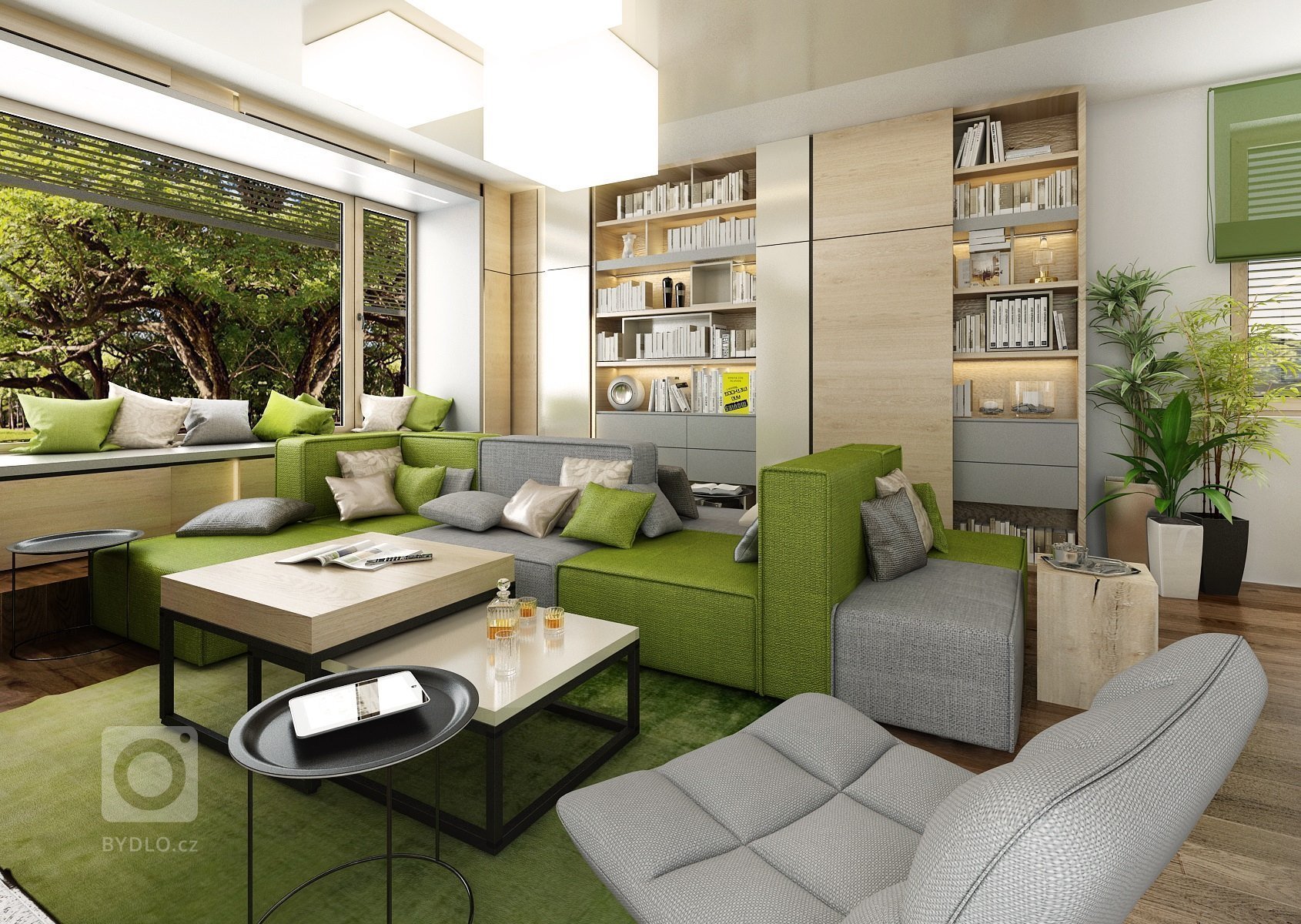 Do návrhu moderního interiéru domu na Vysočině si majitelé přáli zakomponovat dostatek zeleně. Zvolili jsme tedy neutrální kombinace bílé, champagne,…