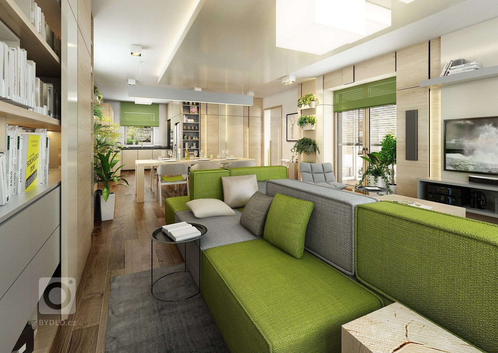 Do návrhu moderního interiéru domu na Vysočině si majitelé přáli zakomponovat dostatek zeleně. Zvolili jsme tedy neutrální kombinace bílé, champagne,…