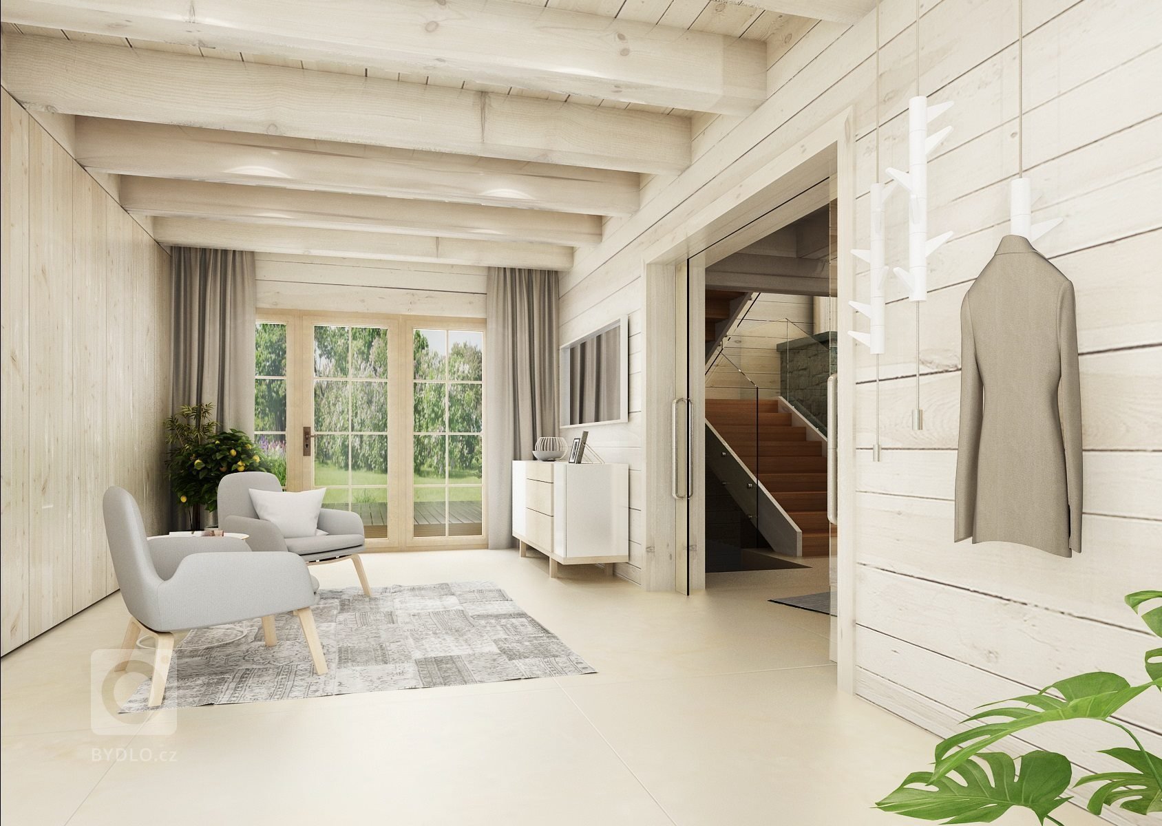 Moderní roubené stavby se stávají poslední dobou čím dál populárnější. V&nbsp;interiéru se to odráží především skloubením vesnického rustikálního stylu (trámy,…