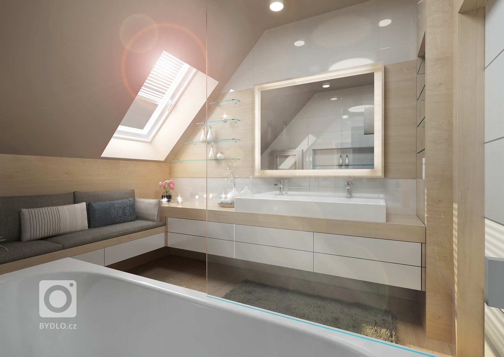 Rozsáhlejší projekt na návrh designu rodinného domu s&nbsp;podkrovím, ve kterém se ukrývá malé, ale o to útulnější welness. Celý dům je navržený v&nbsp…