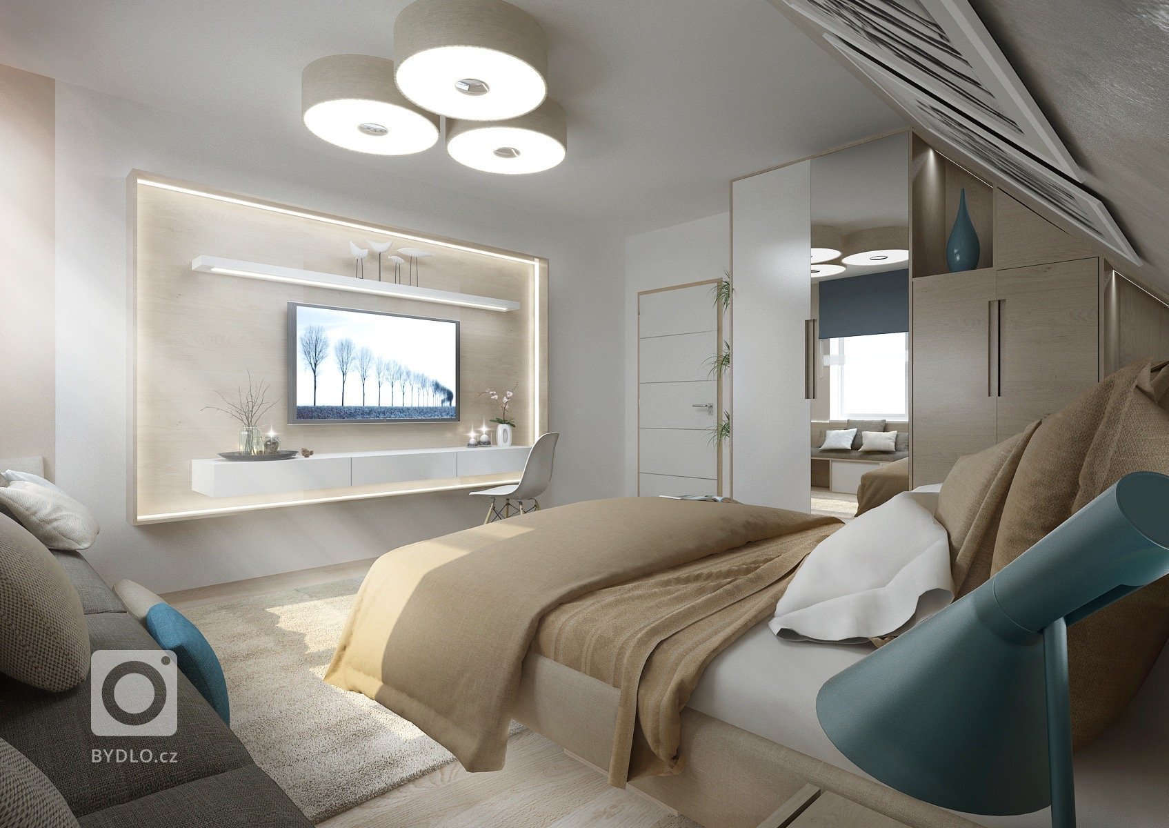 Rozsáhlejší projekt na návrh designu rodinného domu s&nbsp;podkrovím, ve kterém se ukrývá malé, ale o to útulnější welness. Celý dům je navržený v&nbsp…