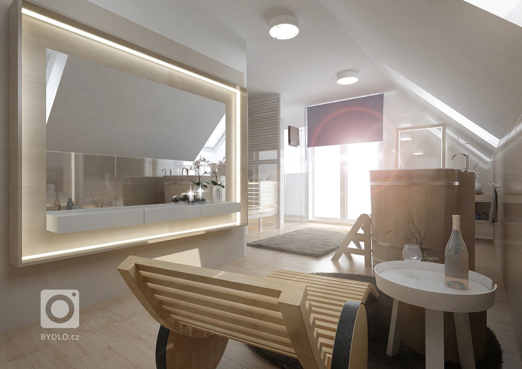 Rozsáhlejší projekt na návrh designu rodinného domu s&nbsp;podkrovím, ve kterém se ukrývá malé, ale o to útulnější welness. Celý dům je navržený v&nbsp…