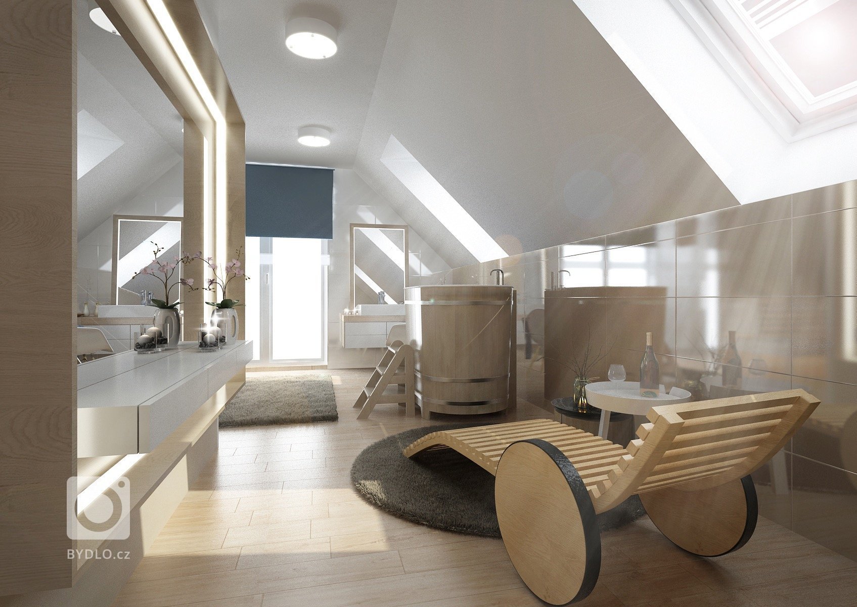 Rozsáhlejší projekt na návrh designu rodinného domu s&nbsp;podkrovím, ve kterém se ukrývá malé, ale o to útulnější welness. Celý dům je navržený v&nbsp…