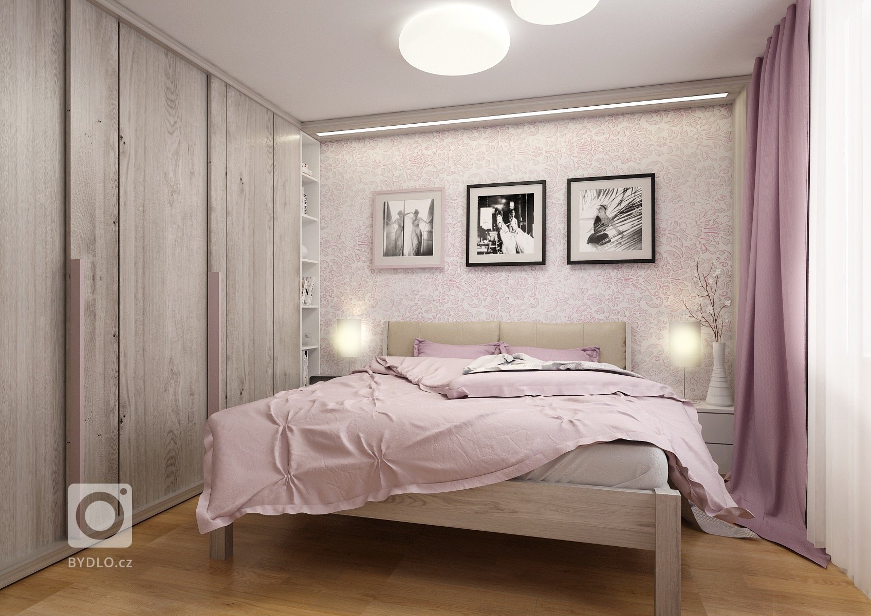 Kompletní řešení návrhu 3-pokojového bytu rodiny se dvěma dětmi. V obývacím pokoji je zajimavé použití více menších konferenčních stolků a dubového obkladu,…