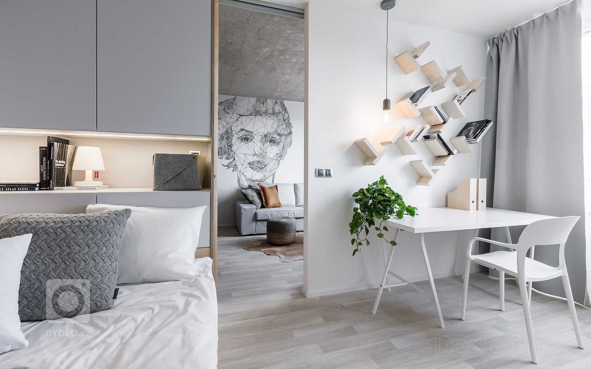 Ze starého špatně dispozičně řešeného 2+1 jsme udělali byt 2+kk se samostatnou šatnou pro dva mladé lidi. Hlavní předností kompletní cenově dostupné…