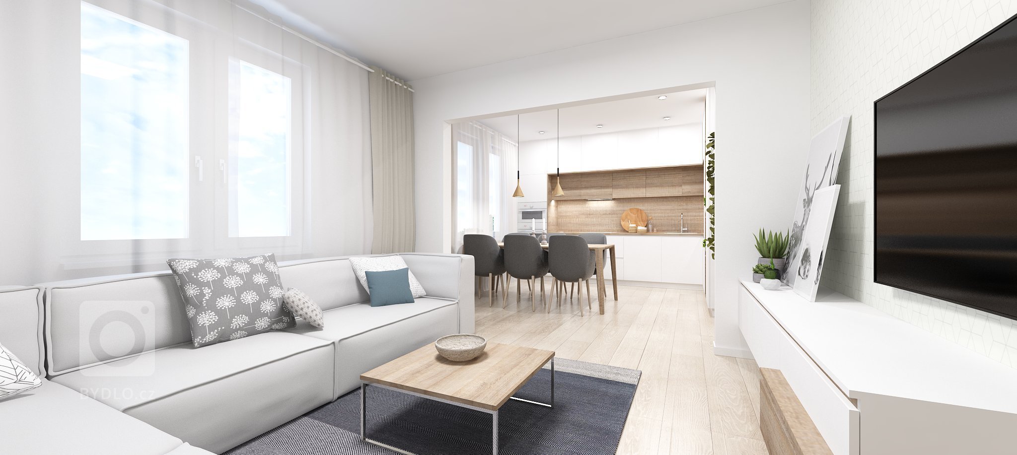 Zrekonštruovaný byt v Ružinove je založený na jednoduchosti, čistote a funkčnosti. Celý koncept je inšpirovaný vzdušným štýlom škandinávskych interiérov, ktoré…