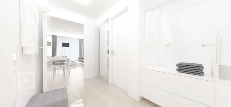Dvojizbový byt, situovaný v novostavbe Marina Island v Prahe, kladie dôraz na vzdušnosť a čisté línie. Svieži vzhľad obytnému priestoru dodáva biela farba a…