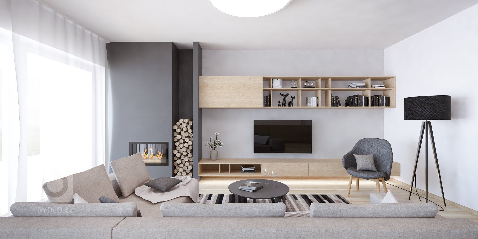 Moderný RD s minimalistickým nádychom
