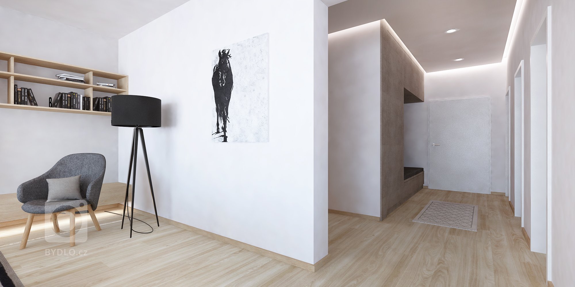 Moderný RD s minimalistickým nádychom
