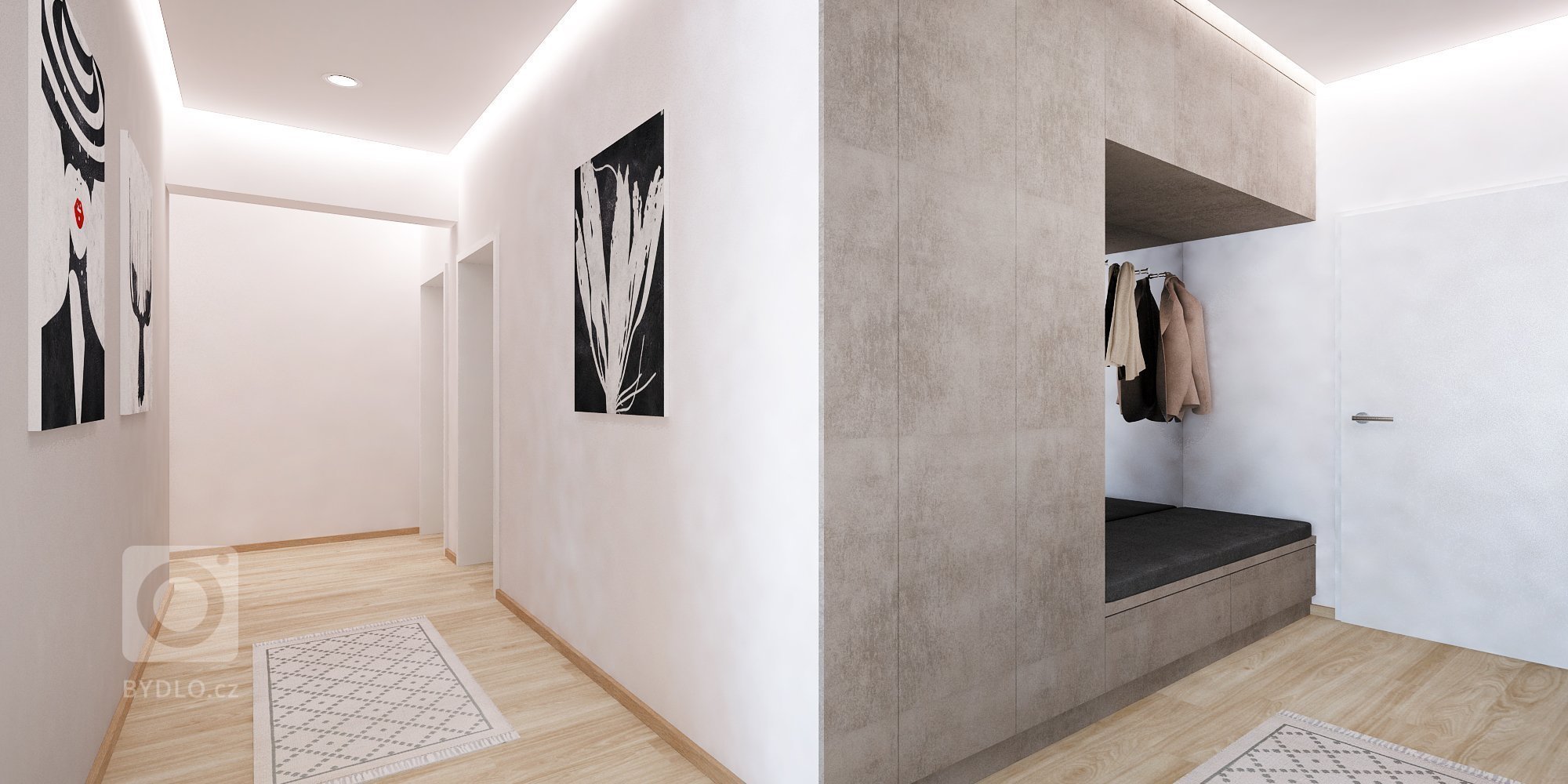 Moderný RD s minimalistickým nádychom
