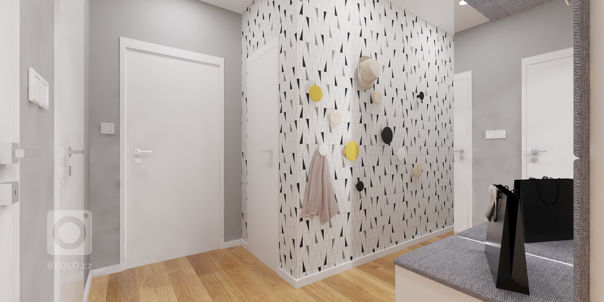 Interiér bytu v Ružinove je projekt kompletnej rekonštrukcie panelového bytu v pôvodnom stave na nový svieži interiér s mladistvým duchom.
