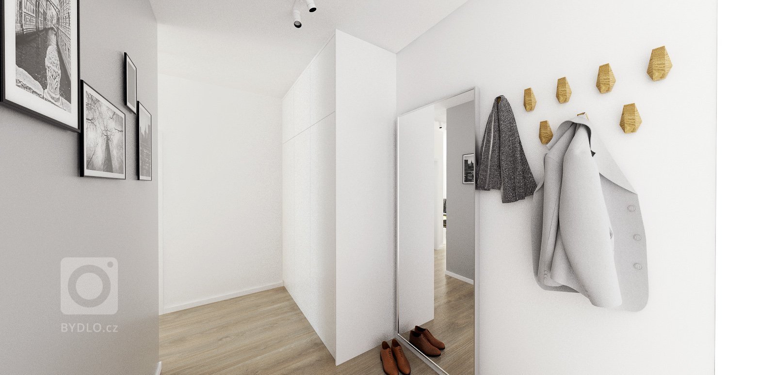 Útulný dvojizbový byt v Dúbravke je v znamení chlapského interiéru s dôrazom na funkčnosť a kontrastný dizajn.
