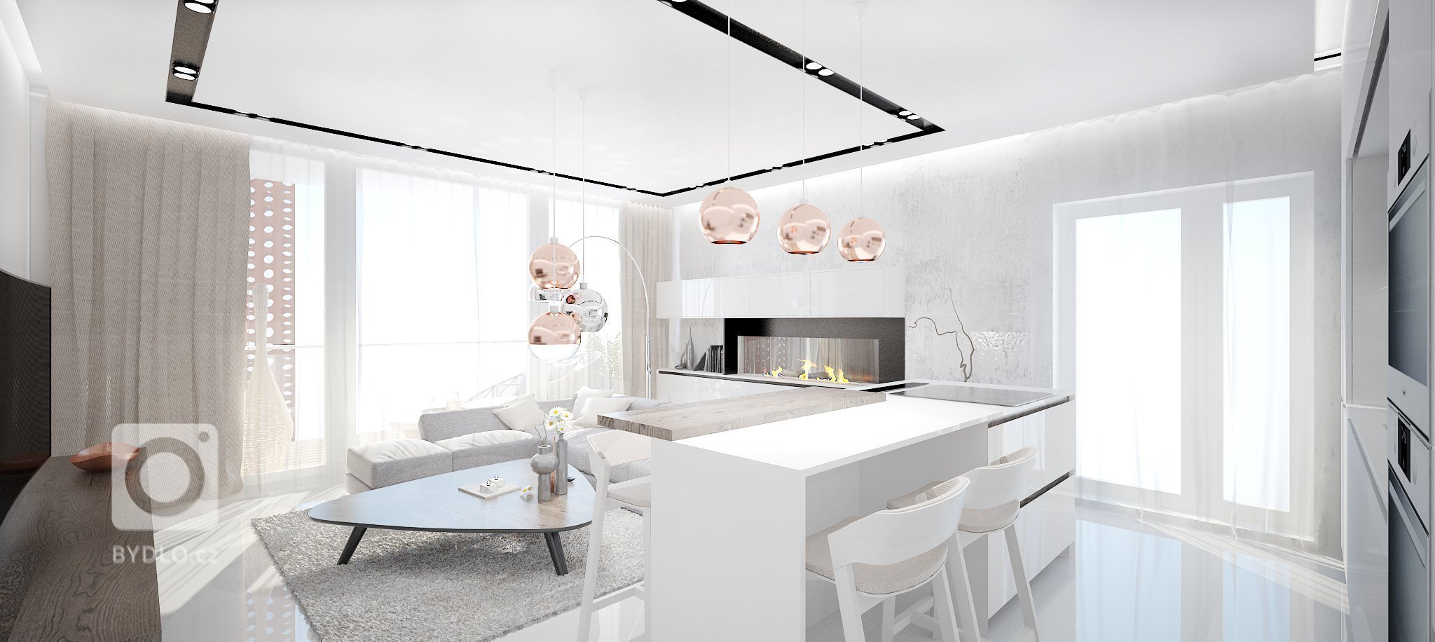 Rezidencie Pri mýte je nový projekt interiéru v luxusnom štýle !
Minimalistický a moderný, taký je ďalší interiér z našej dielne.
