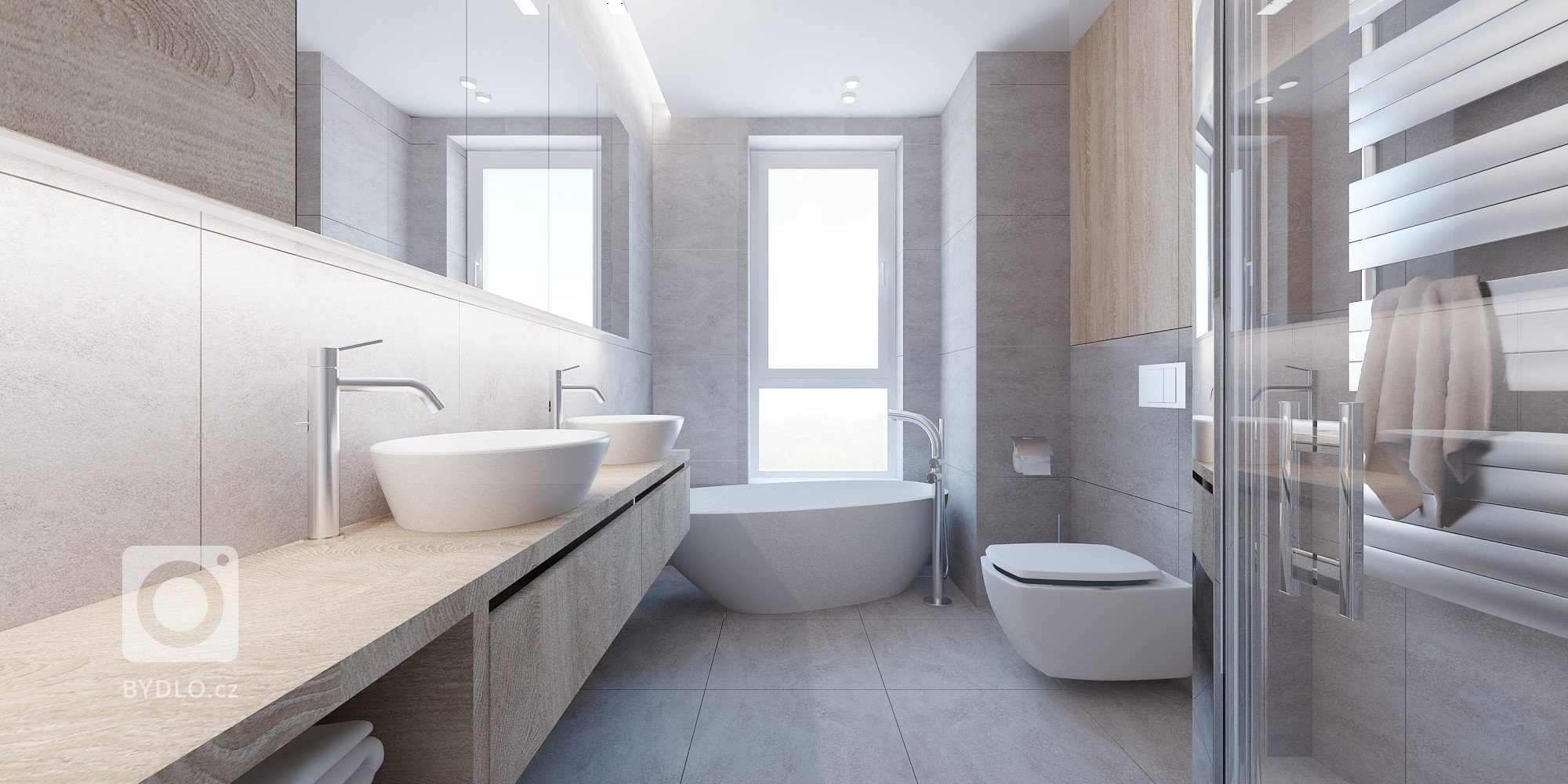 Priestranný byt v Banskej Bystrici je projekt interiéru v novostavbe. Interiér sme presvetlili zvolením vhodných materiálov a originálne solitéry a doplnky…