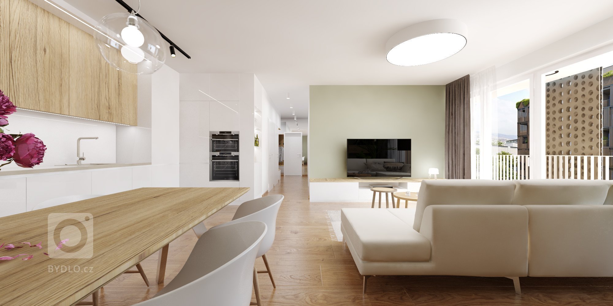 Nahliadnite do interiéru bytu s romantickým nádychom, v ktorom aj uprostred hlavného mesta zažijete pohodu vidieka.
