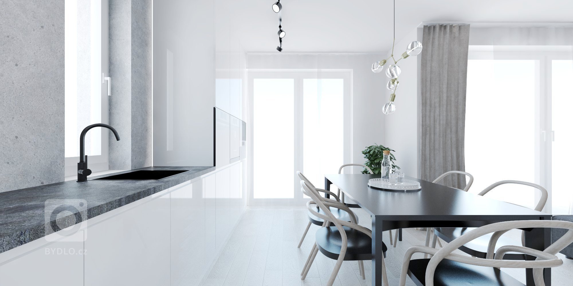 RD v Bratislave
Minimalistický koncept interiéru a kontrastné materiály sú spoločným menovateľom pre tento priestor domu.&nbsp;
