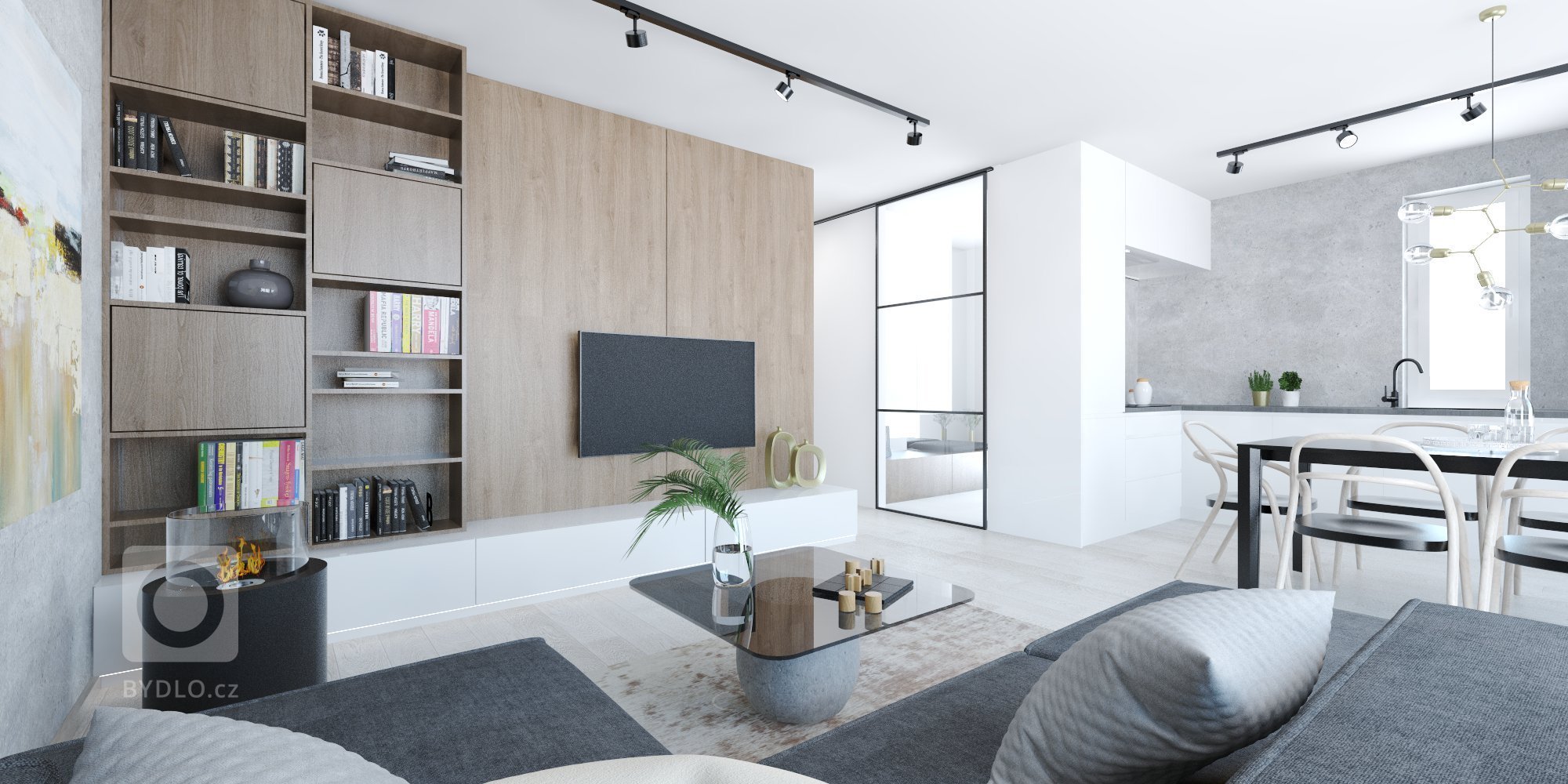 RD v Bratislave
Minimalistický koncept interiéru a kontrastné materiály sú spoločným menovateľom pre tento priestor domu.&nbsp;
