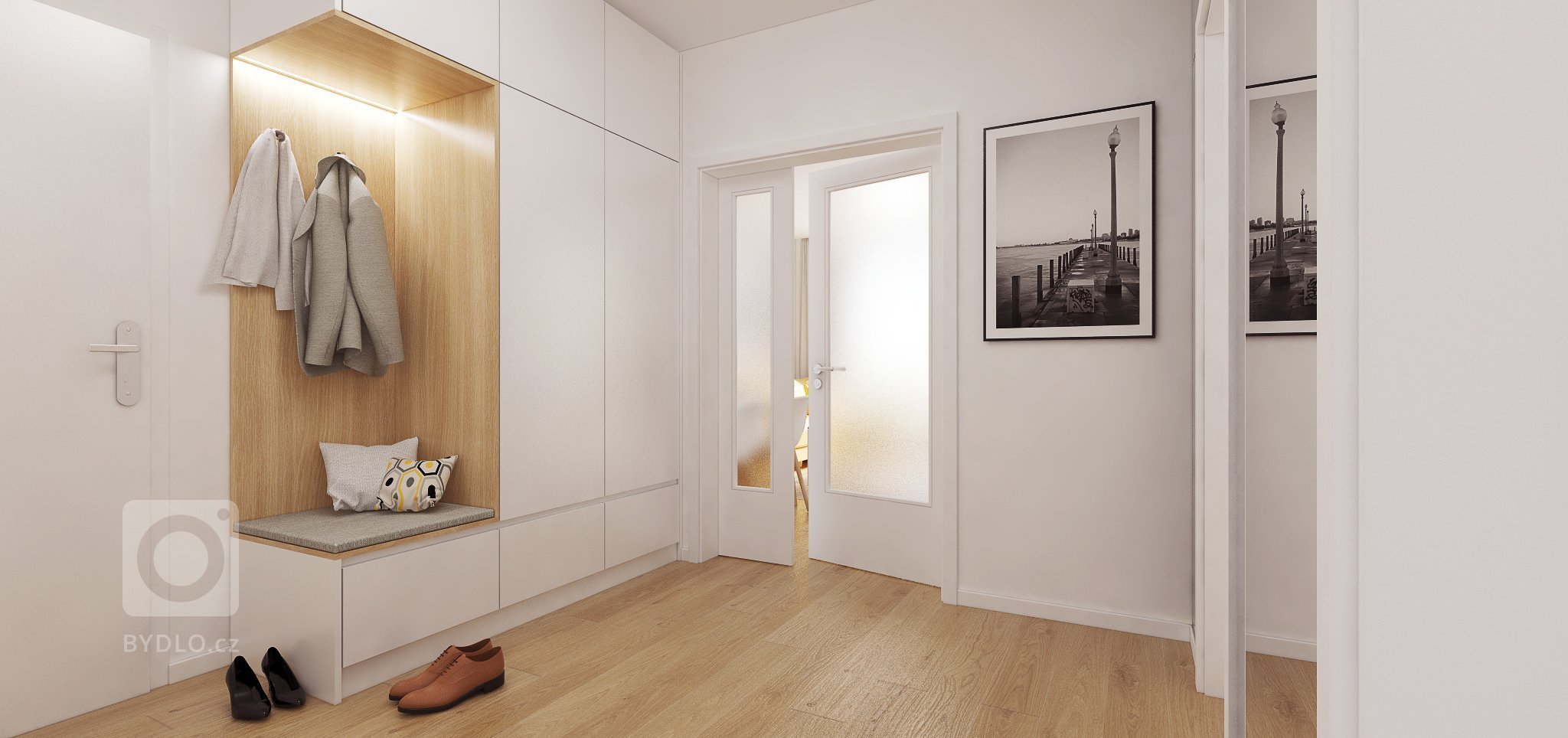 Byt pre štvorčlennú rodinu na severe Slovenska, v Žiline, žiari žltou, ktorá hravo dopĺňa nestarnúcu kombináciu bielej farby a drevodekoru. V tomto byte si na…