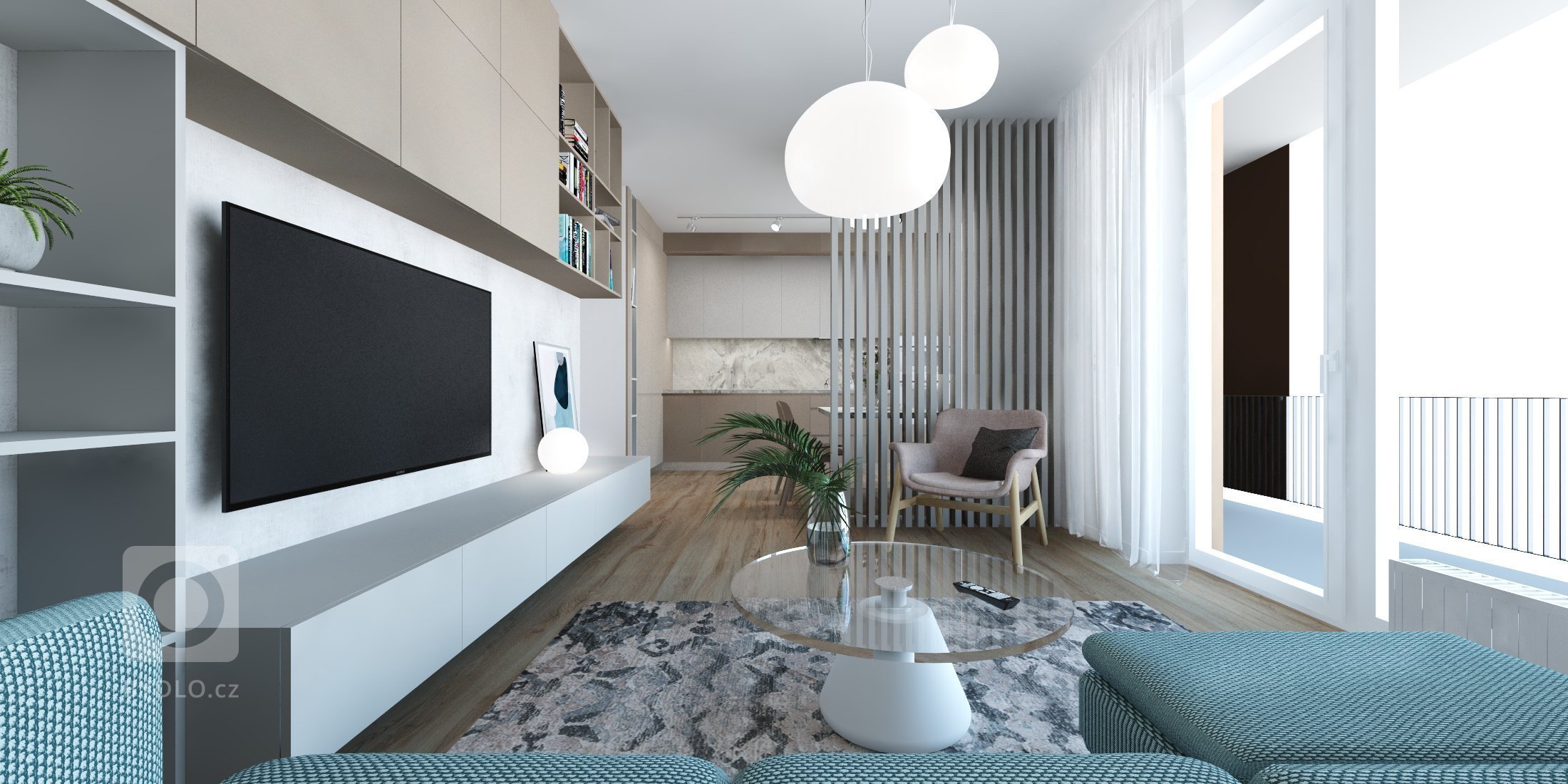 Interiér bytu v Slnečniciach, dvojizbové byty sú dnes najčastejšou voľbou mladých rodín. Vyhovujú dvojici aj rodinke s malým dieťaťom a menší byt rovná sa…