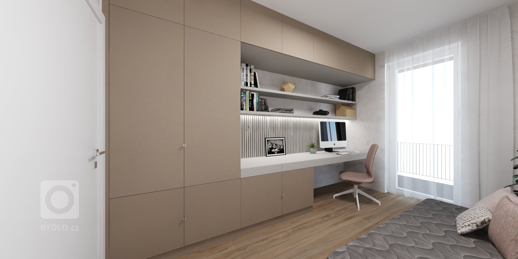 Interiér bytu v Slnečniciach, dvojizbové byty sú dnes najčastejšou voľbou mladých rodín. Vyhovujú dvojici aj rodinke s malým dieťaťom a menší byt rovná sa…