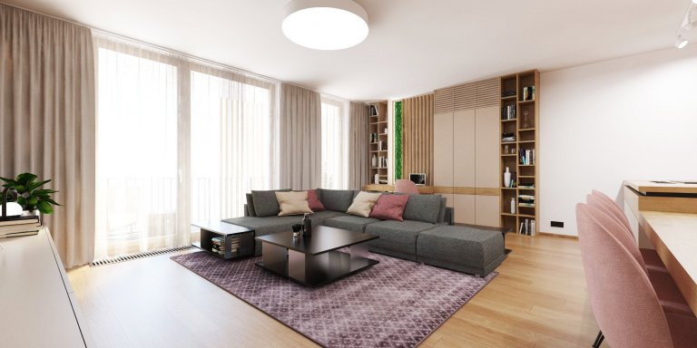 V projekte NIDO sme navrhli štýlový, elegantný a príjemný interiér. Dizajnové solitéry, aké si tento priestor určite zaslúži, dodávajú bytu nezameniteľný…