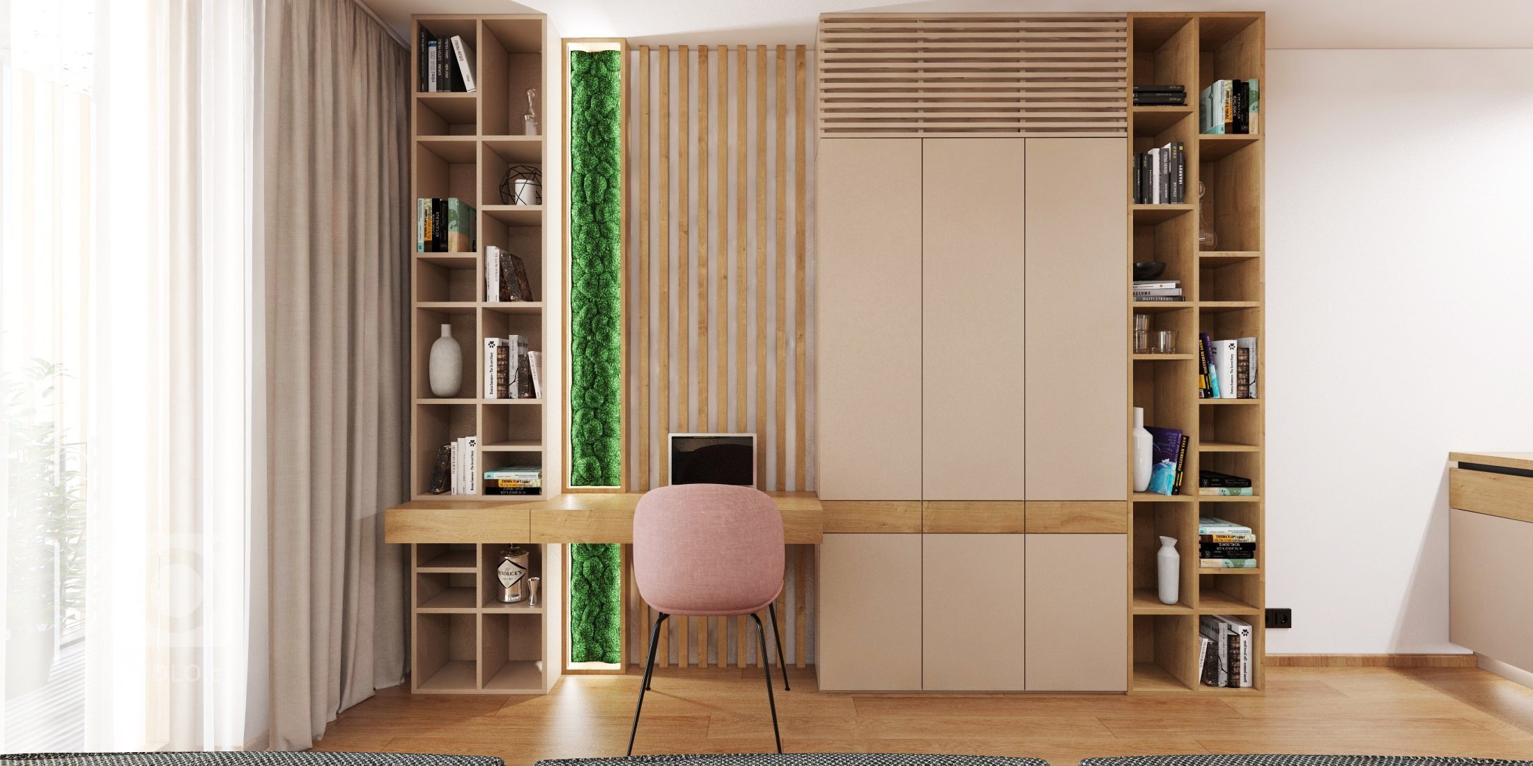 V projekte NIDO sme navrhli štýlový, elegantný a príjemný interiér. Dizajnové solitéry, aké si tento priestor určite zaslúži, dodávajú bytu nezameniteľný…