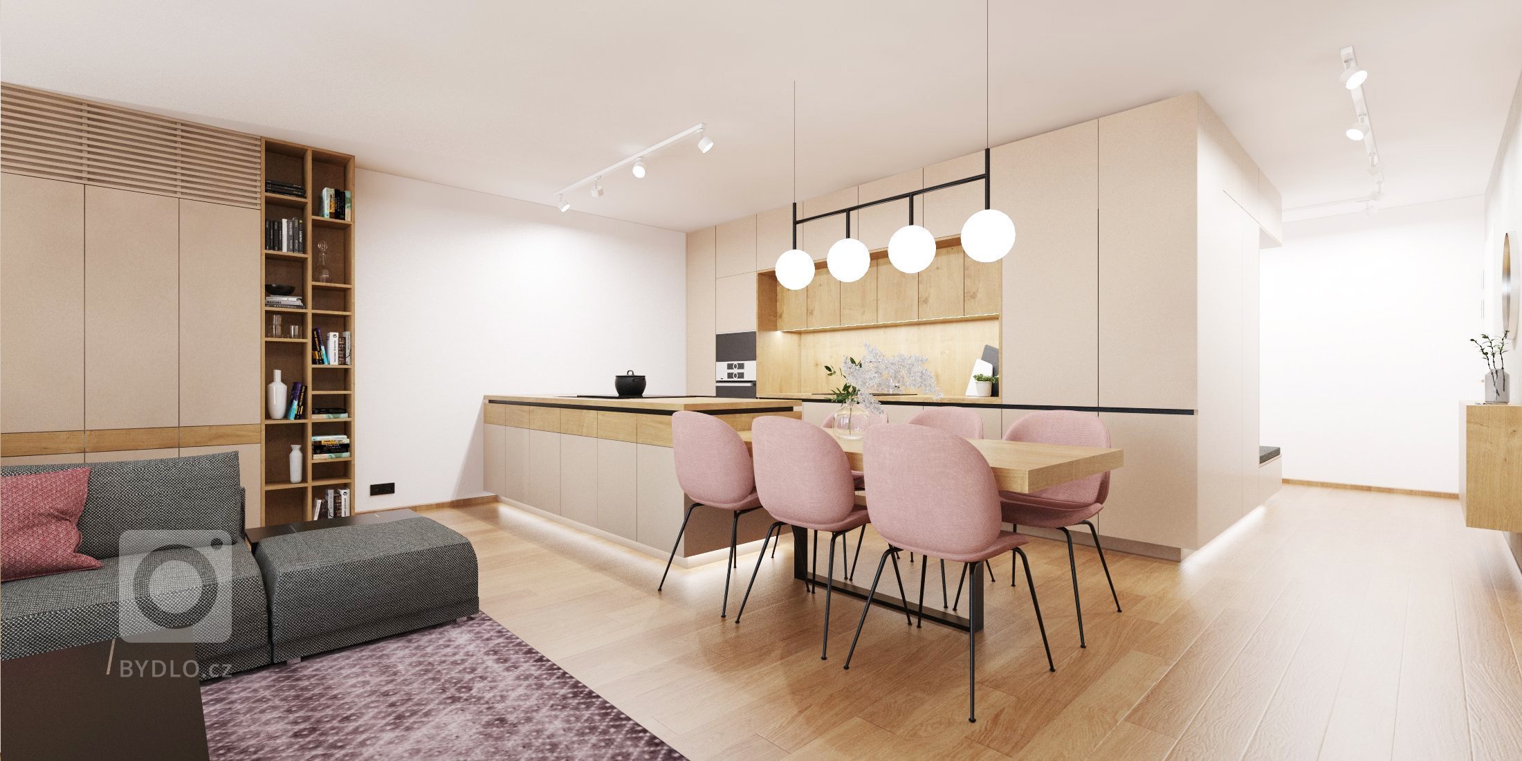 V projekte NIDO sme navrhli štýlový, elegantný a príjemný interiér. Dizajnové solitéry, aké si tento priestor určite zaslúži, dodávajú bytu nezameniteľný…