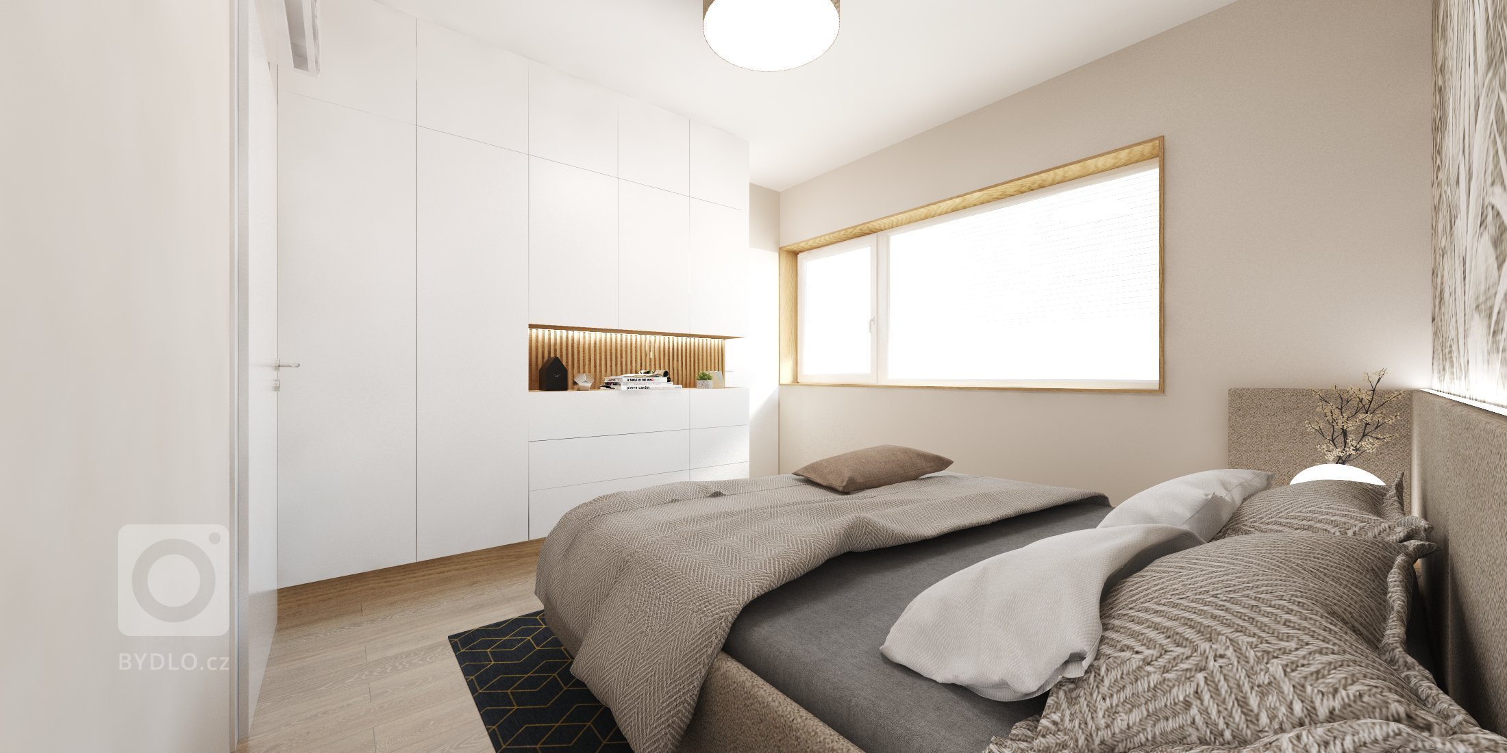 Príjemný interiér rodinného domu, ktorý je navrhnutý v obľúbených naturálnych farbách s dôrazom na nadčasovosť.
