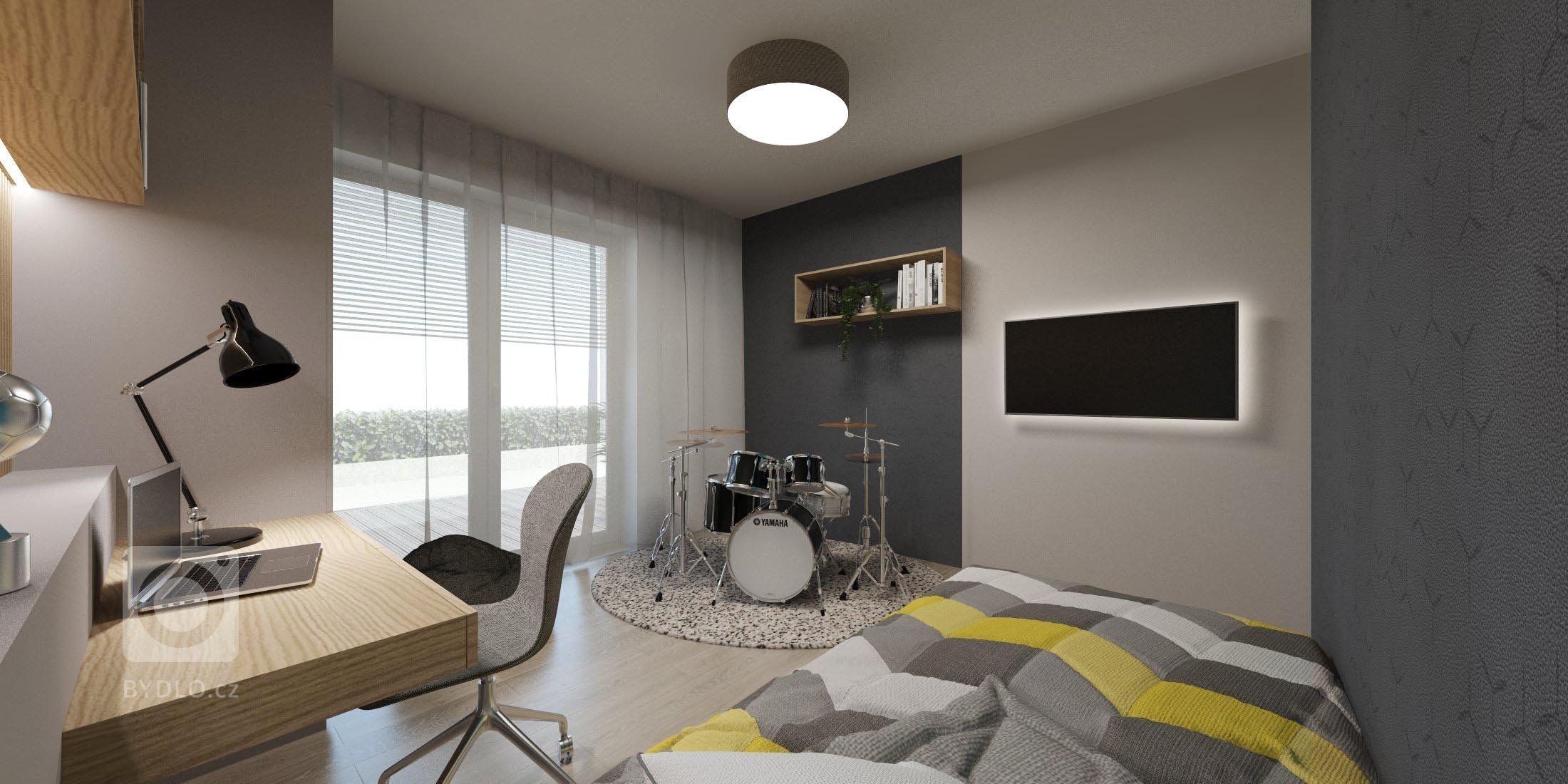 Príjemný interiér rodinného domu, ktorý je navrhnutý v obľúbených naturálnych farbách s dôrazom na nadčasovosť.
