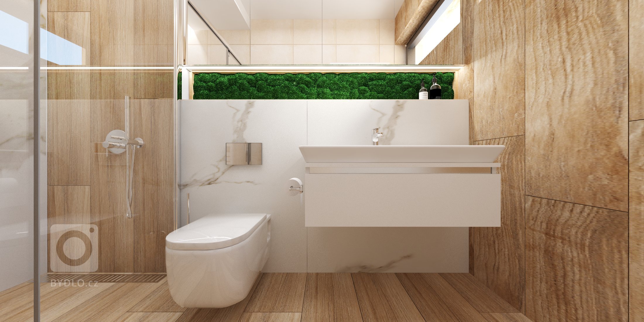 Náš&nbsp;projekt z kategórie rodinných domov sme poňali veľmi elegantne a vzdušne. V interiéri prevládajú farebné akcenty v odtieňoch zelenej a ružovej, ktoré…