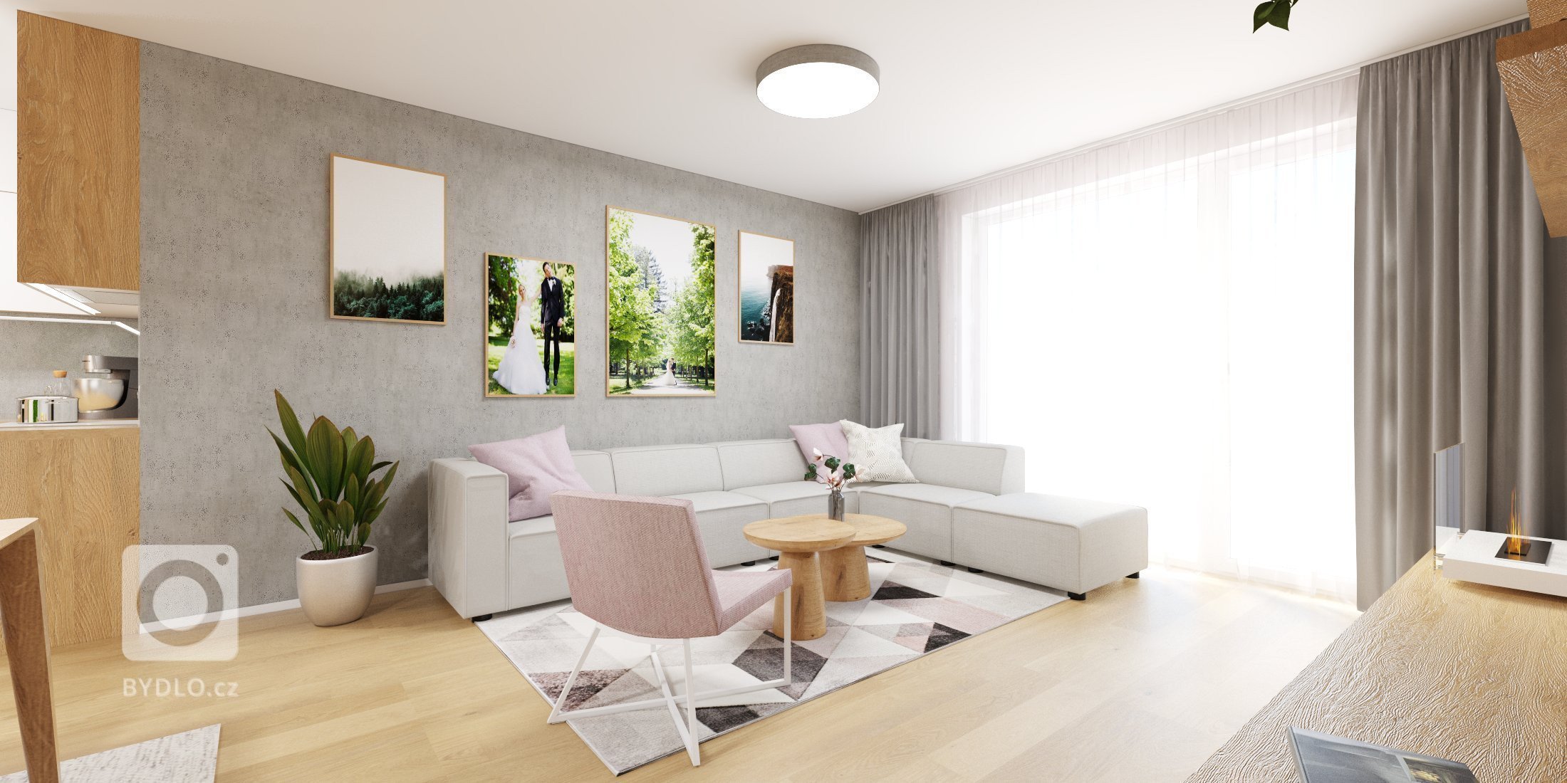 Náš&nbsp; návrh bytu v&nbsp;Kolísky Záhorská Bystrica&nbsp;????, kde sme sa pohrali s väčšími plochami machu od&nbsp;MOSSdesign&nbsp;☘️, ktoré pekne vyniknú na…