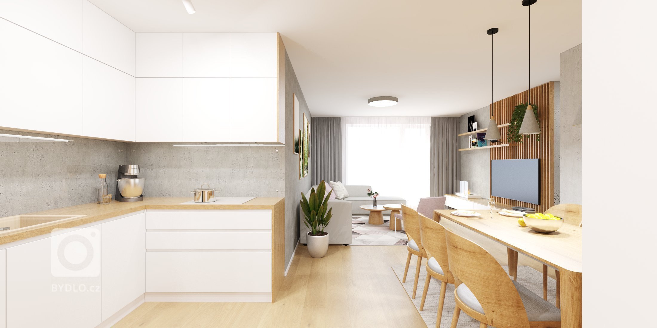 Náš&nbsp; návrh bytu v&nbsp;Kolísky Záhorská Bystrica&nbsp;????, kde sme sa pohrali s väčšími plochami machu od&nbsp;MOSSdesign&nbsp;☘️, ktoré pekne vyniknú na…