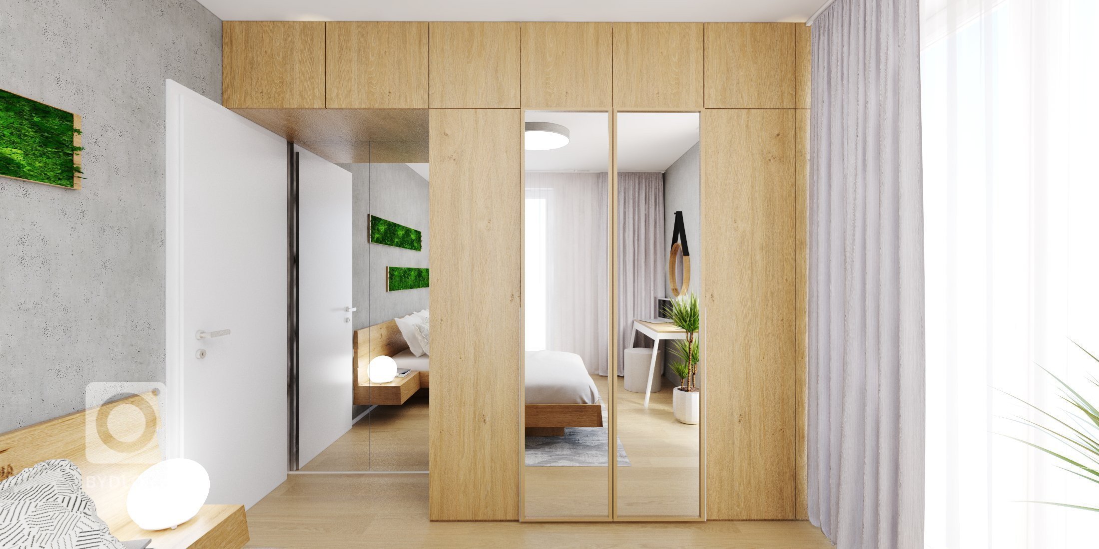 Náš&nbsp; návrh bytu v&nbsp;Kolísky Záhorská Bystrica&nbsp;????, kde sme sa pohrali s väčšími plochami machu od&nbsp;MOSSdesign&nbsp;☘️, ktoré pekne vyniknú na…