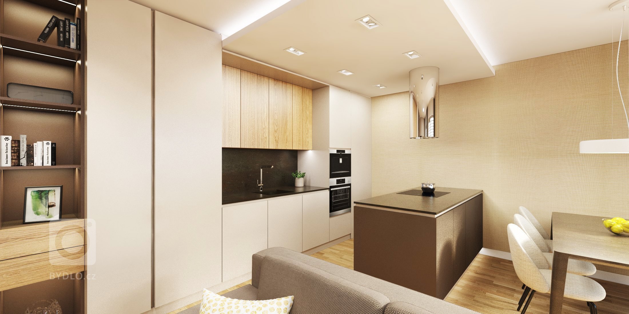 Byt v príjemných zemitých farbách v krásnom projekte Cubicon Gardens v Bratislave
