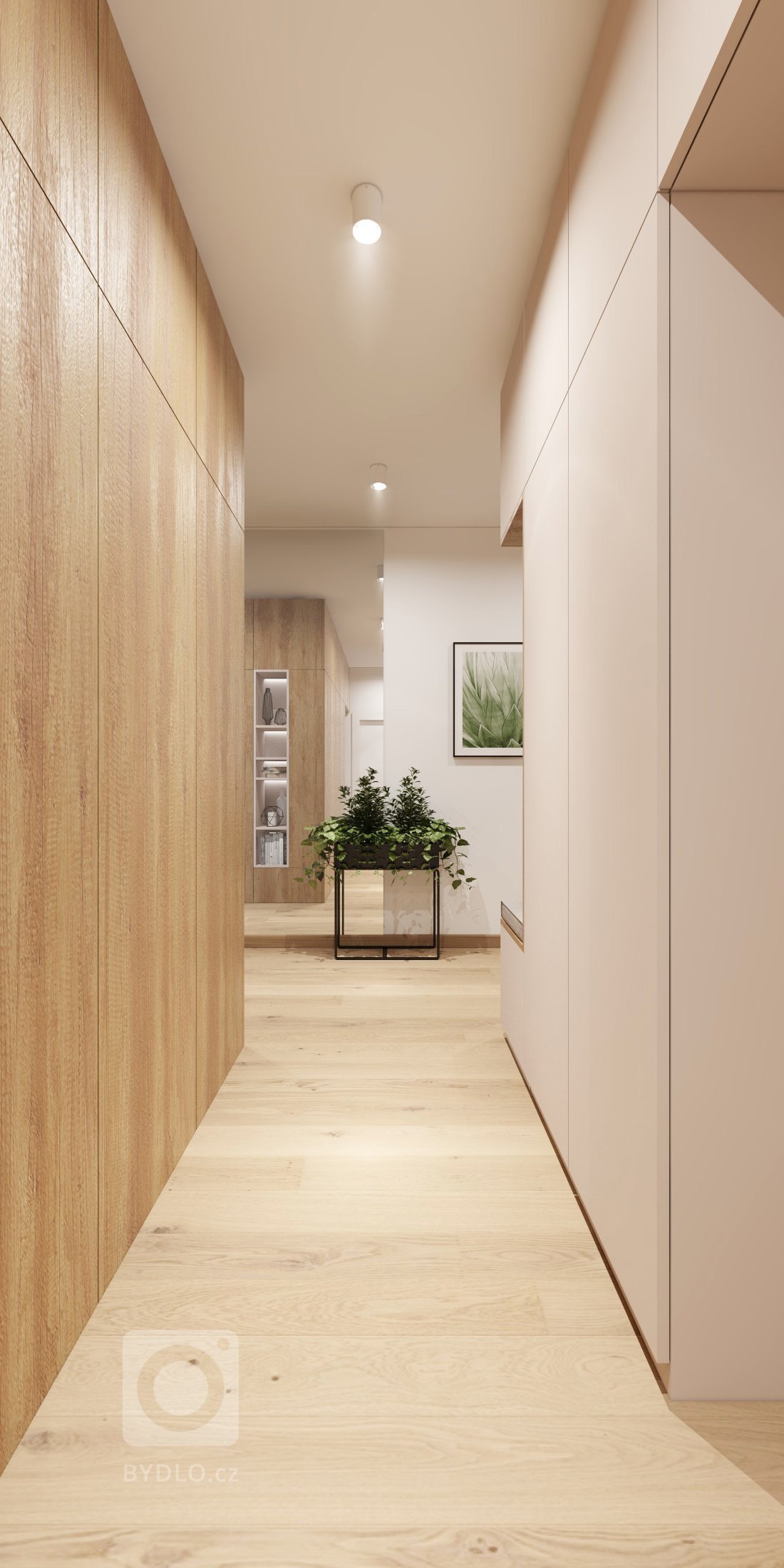 Návrh interiéru bytu v Karlovke, Bratislava
