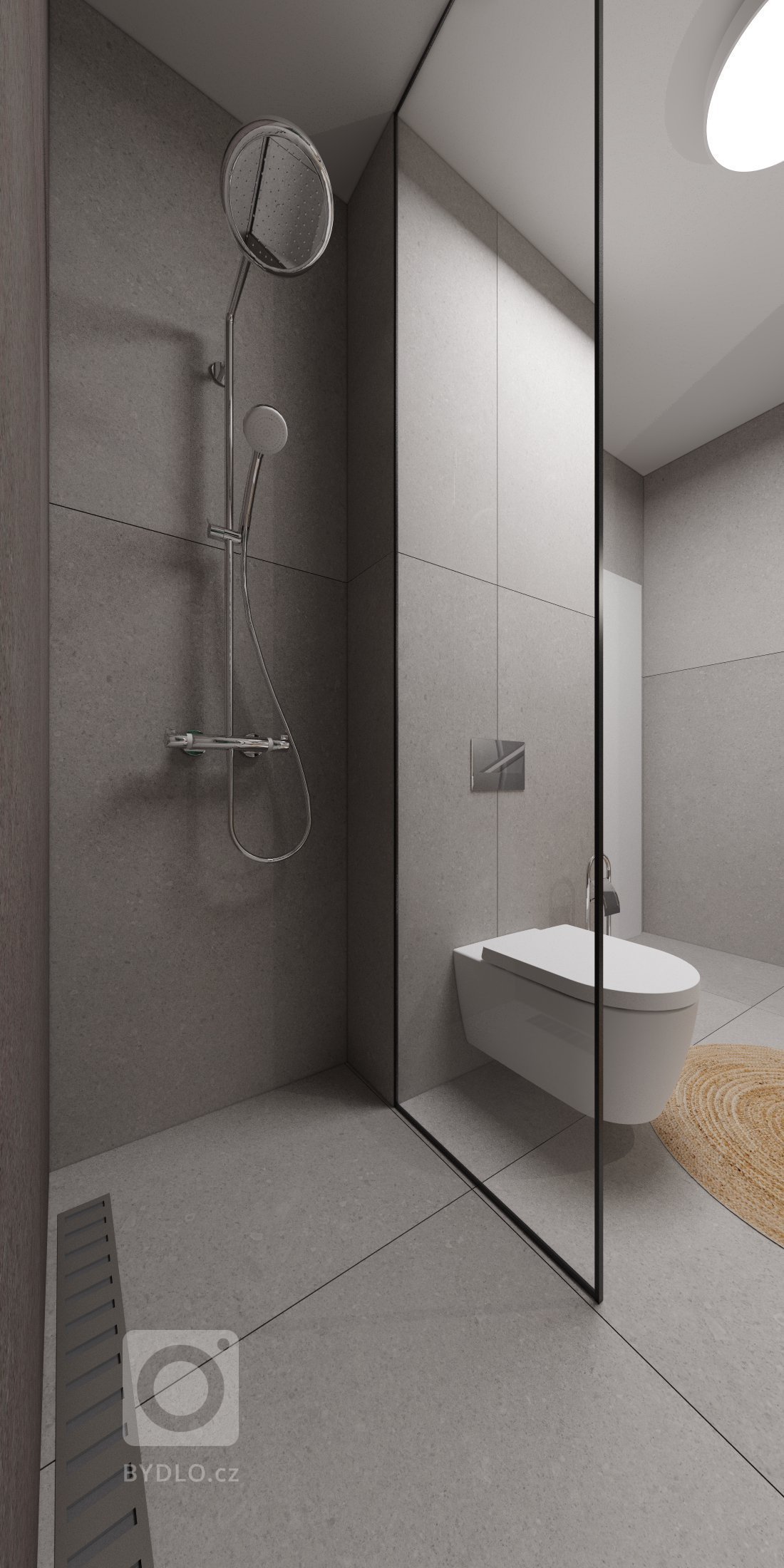 Komplexný návrh bytu, pánsky interiér s nádychom industriálu
