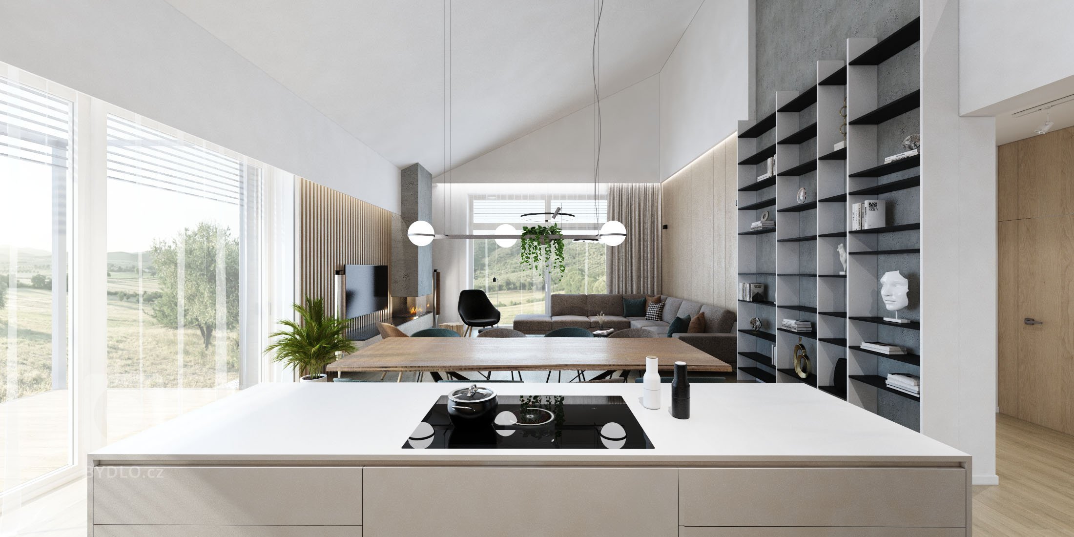 RODINNÝ DOM NA ZÁHORÍ&nbsp;
Projekt interiéru je priestranný rodinný dom na Záhorí. Aj vďaka výbornému dispozičnému riešeniu bola radosť na tomto projekte…