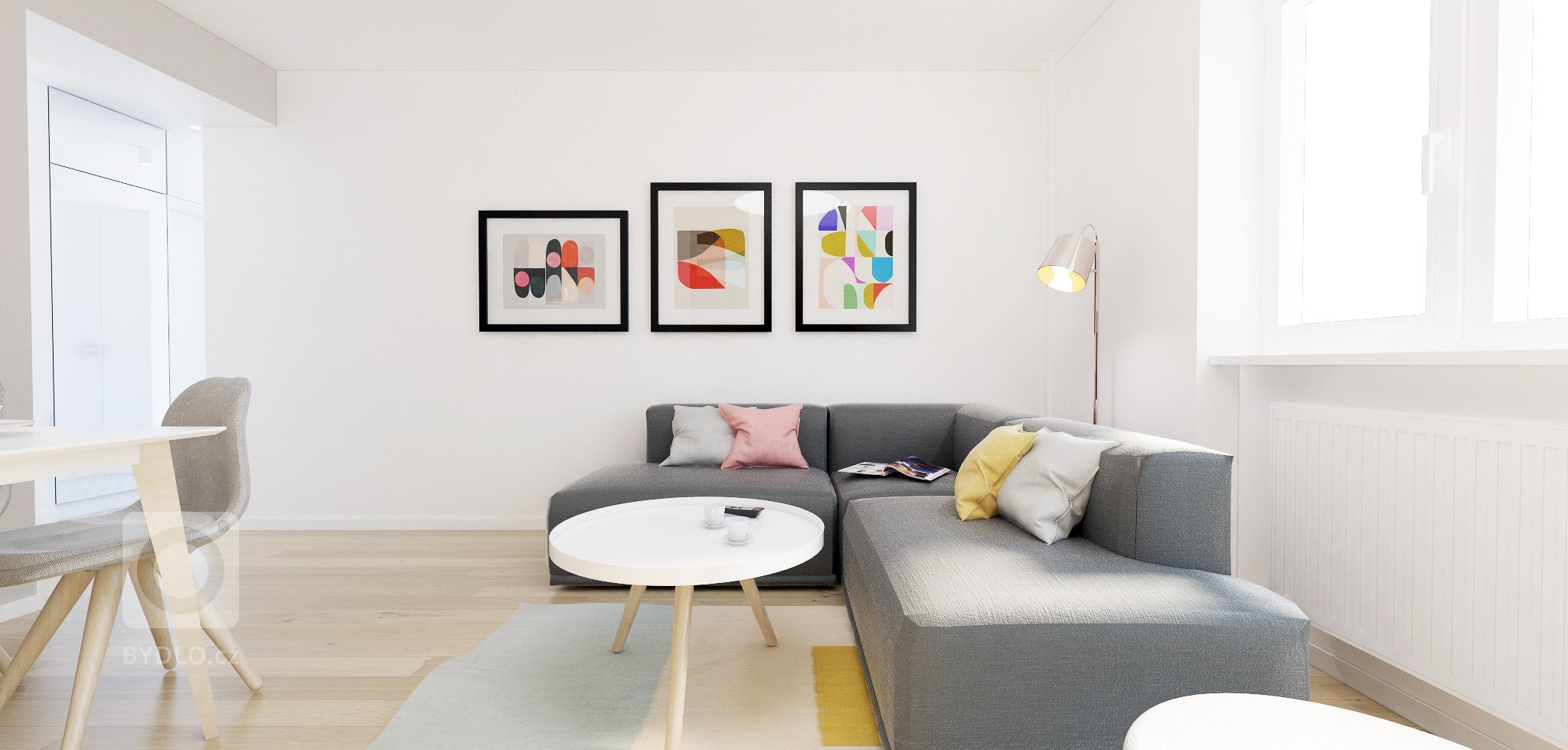 Projekt je špecifický kompletnou rekonštrukciou bytu z 50-tych rokov, ktorý prešiel úpravou dispozície, hlavne v časti kuchyne a kúpeľne, do novej, modernej…