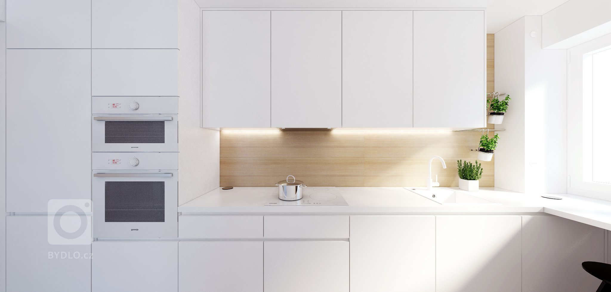 Projekt je špecifický kompletnou rekonštrukciou bytu z 50-tych rokov, ktorý prešiel úpravou dispozície, hlavne v časti kuchyne a kúpeľne, do novej, modernej…