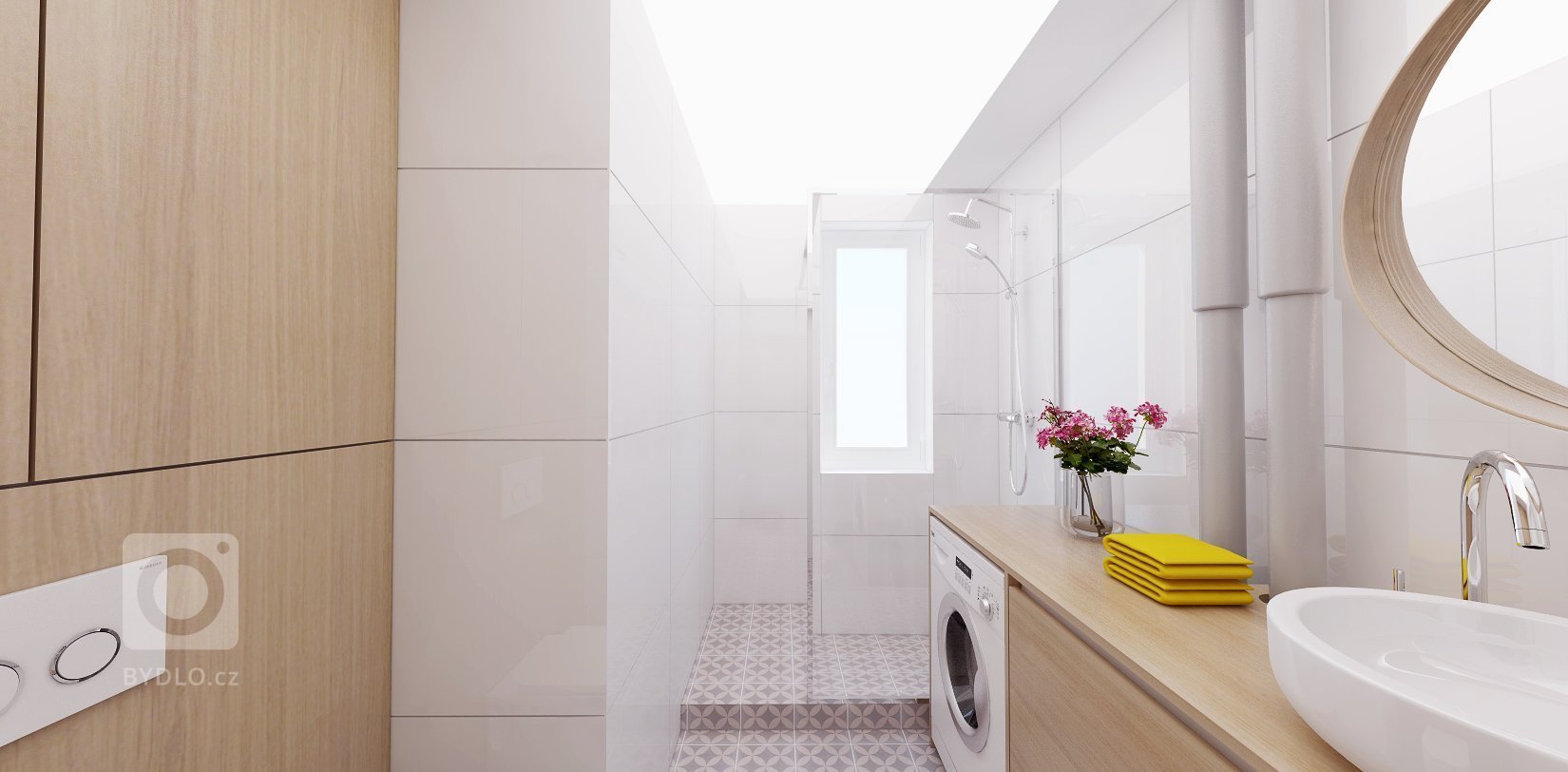 Projekt je špecifický kompletnou rekonštrukciou bytu z 50-tych rokov, ktorý prešiel úpravou dispozície, hlavne v časti kuchyne a kúpeľne, do novej, modernej…