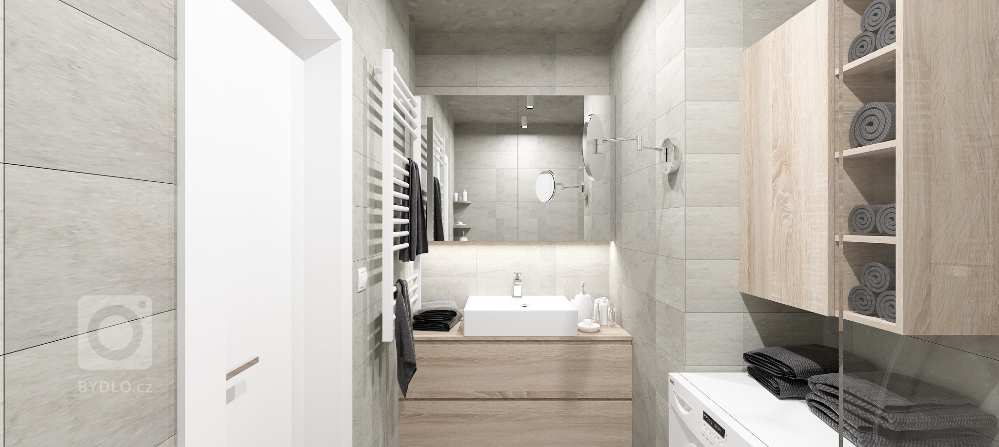 Nový projekt v obľúbenom komplexe Slnečnice v sebe spája eleganciu belasej farby s drevom. Biele steny oživujú tapety s jemným vzorom či betónová stierka.…