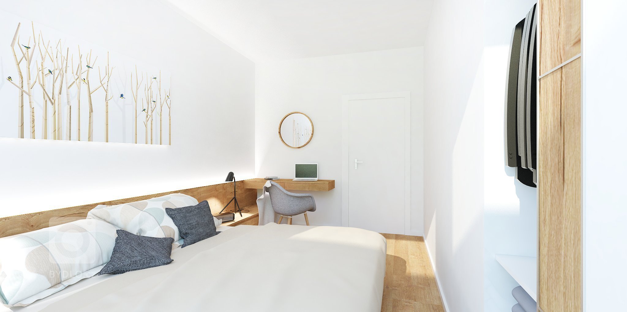 Ďalší interiér v obľúbenom projekte SLNEČNICE riešený ateliérom DOBRÝ INTERIÉR je krásne presvetlený a to najmä vďaka drevenému obkladu. Práve teplá farba…