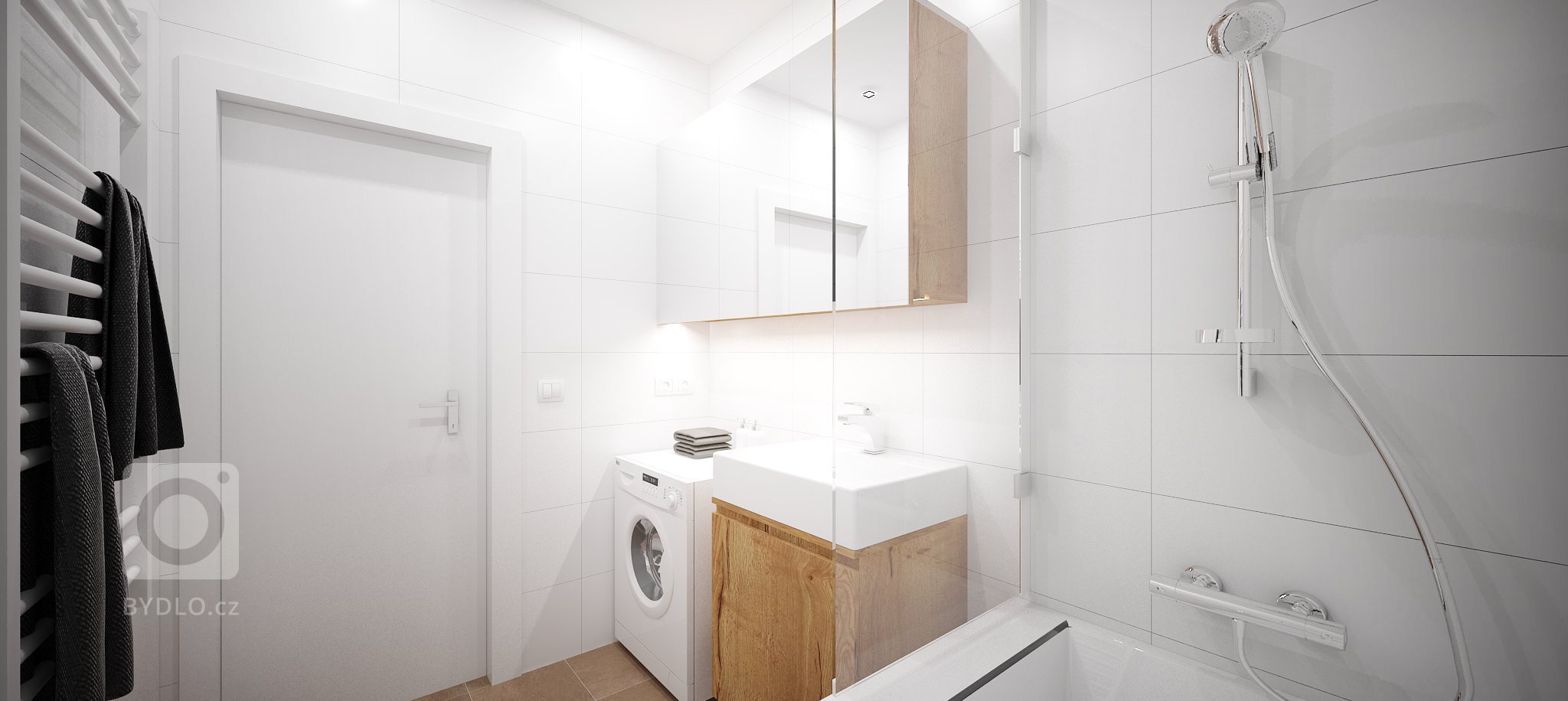 Ďalší interiér v obľúbenom projekte SLNEČNICE riešený ateliérom DOBRÝ INTERIÉR je krásne presvetlený a to najmä vďaka drevenému obkladu. Práve teplá farba…