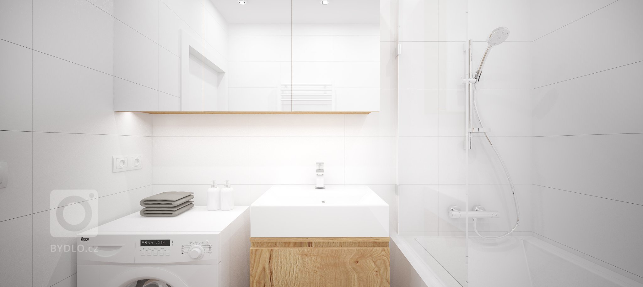 Ďalší interiér v obľúbenom projekte SLNEČNICE riešený ateliérom DOBRÝ INTERIÉR je krásne presvetlený a to najmä vďaka drevenému obkladu. Práve teplá farba…