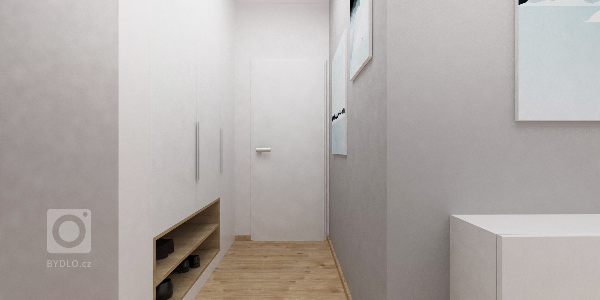 Nový interiér v projekte Slnečnice&nbsp;sa nesie v príjemnej a overenej kombinácii bielej farby a dreva. Elegantný podklad návrhu jemne ozvláštňujú prvky s…