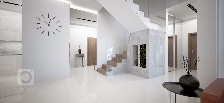 Interiér 5-izbového mezonetového bytu v&nbsp;Bratislavskej Dúbravke je navrhnutý v&nbsp;modernom minimalistickom duchu. Materiálovo sme interiér koncipovali v…